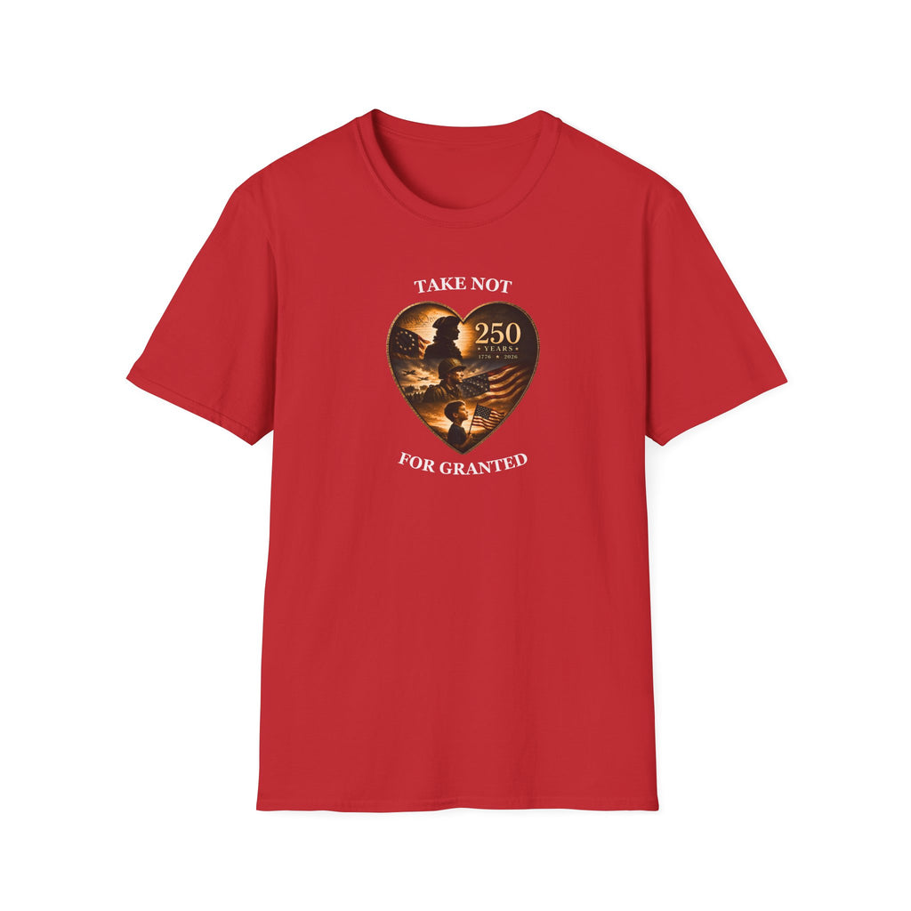 Take Not For Granted 250 Years T-Shirt