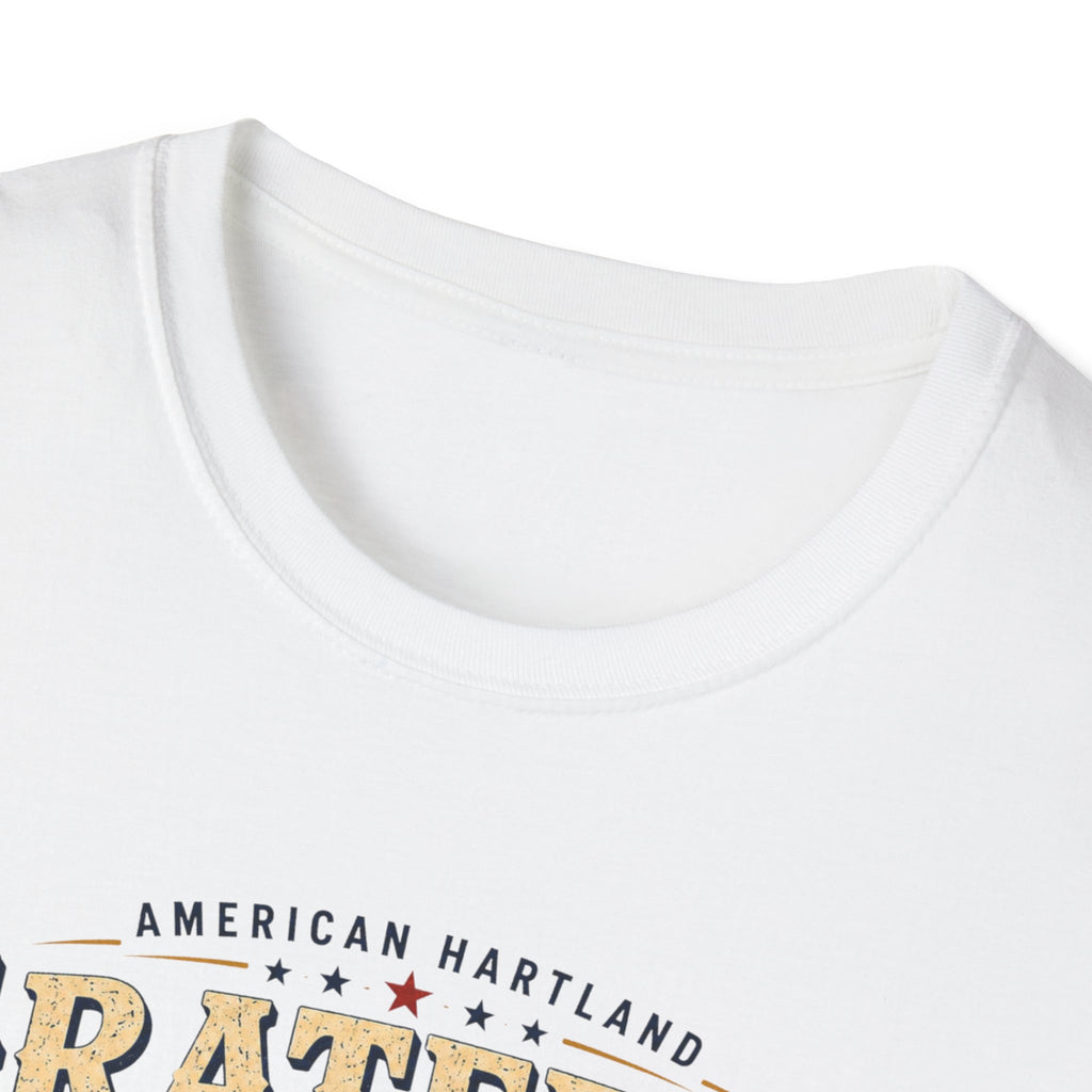 Grateful Hearts T-Shirt — American Heartland Cabin & Campfire Graphic