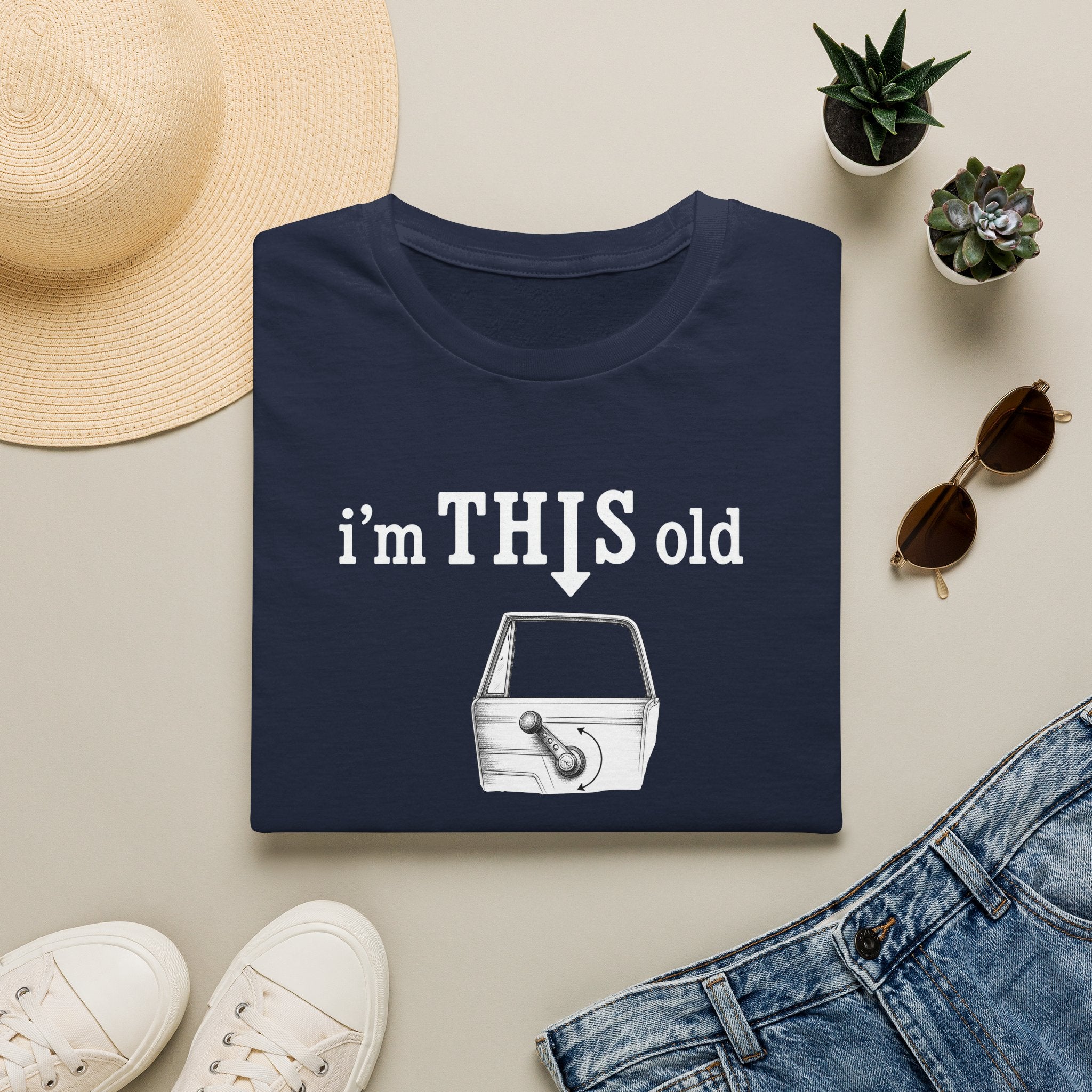 Vintage Tee – “I’m THIS Old” Shirt
