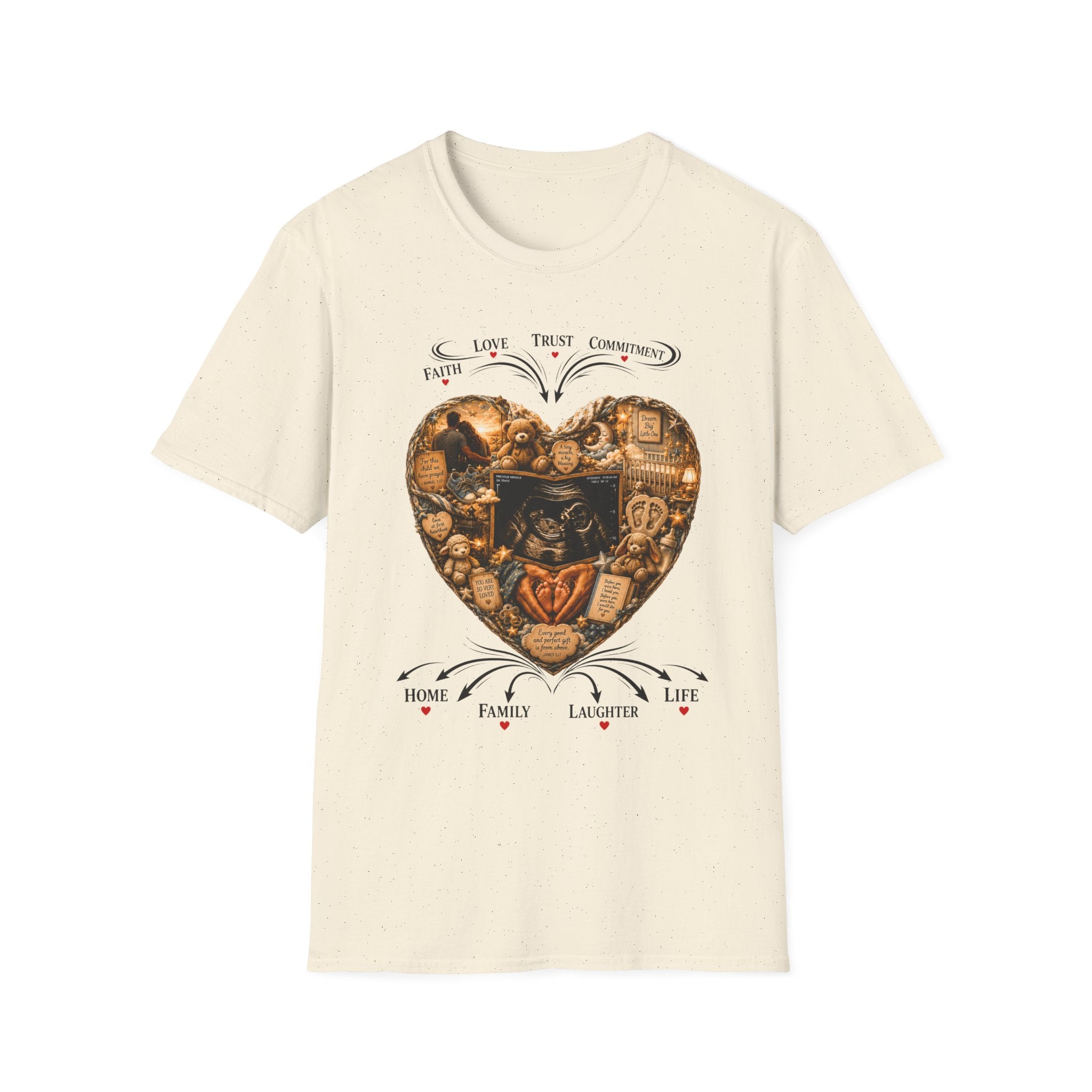"Art from the heart" New Life T-shirt