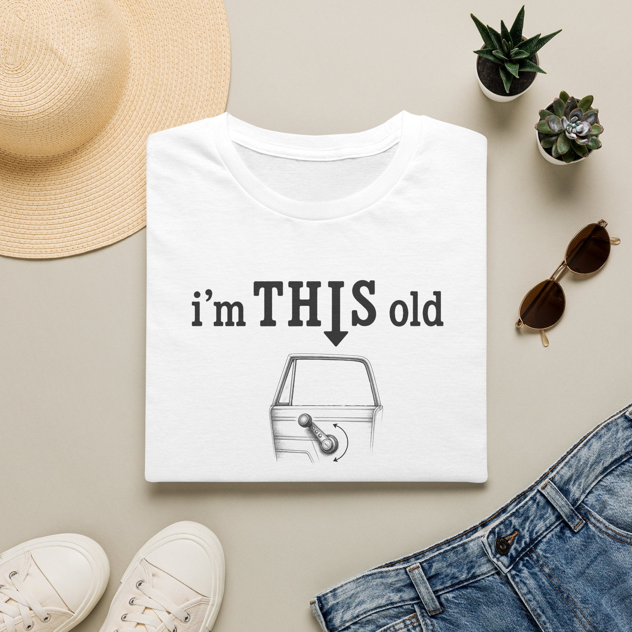 Vintage Tee – “I’m THIS Old” Shirt