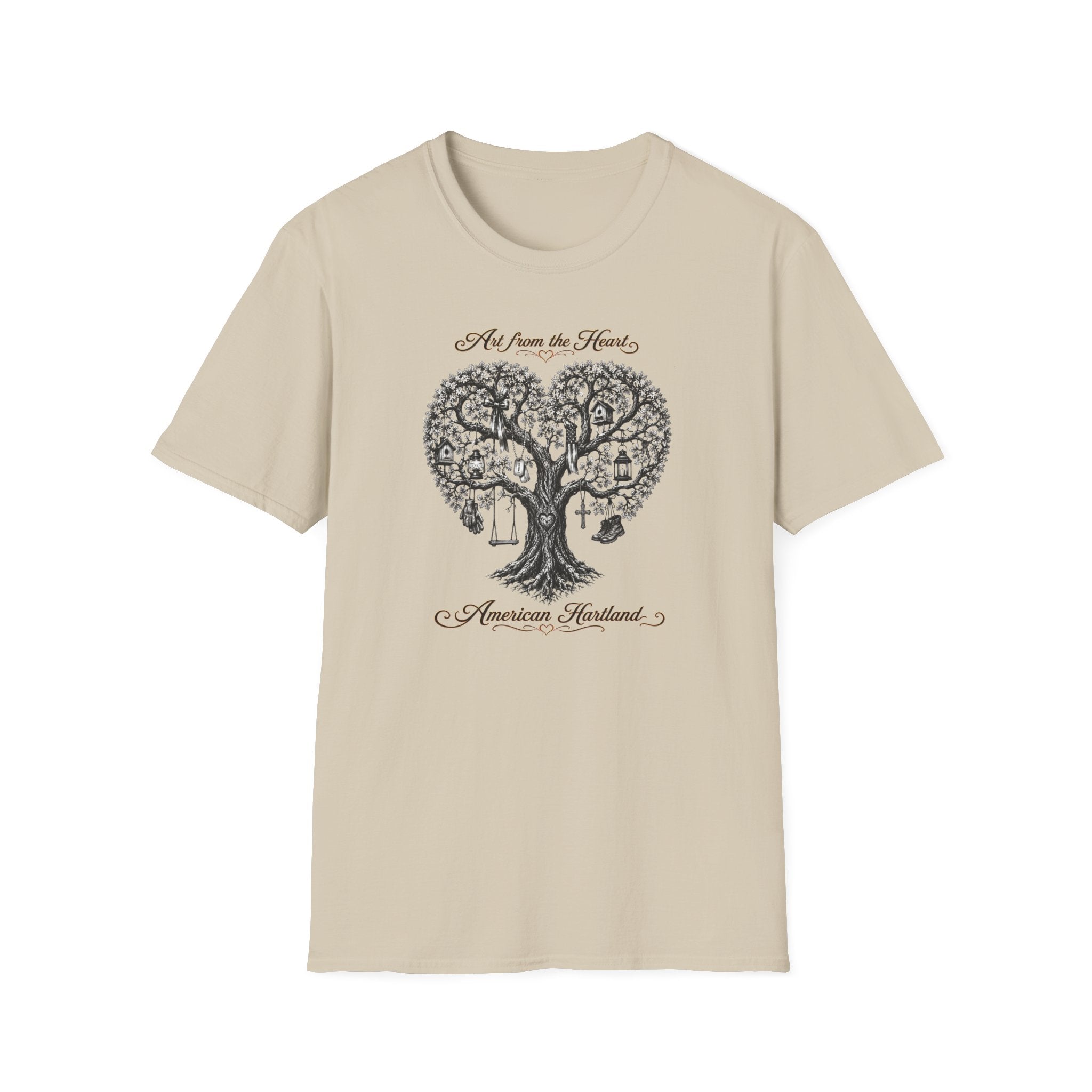 T-Shirt — 'Art From the Heart' Tree of Life Graphic