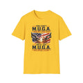 T-Shirt — "You Can't M.U.G.A. (Make Unity Great Again)" Patriotic Vintage Flag Tee