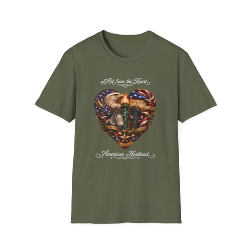 "Art From the Heart" Eagle T-shirt