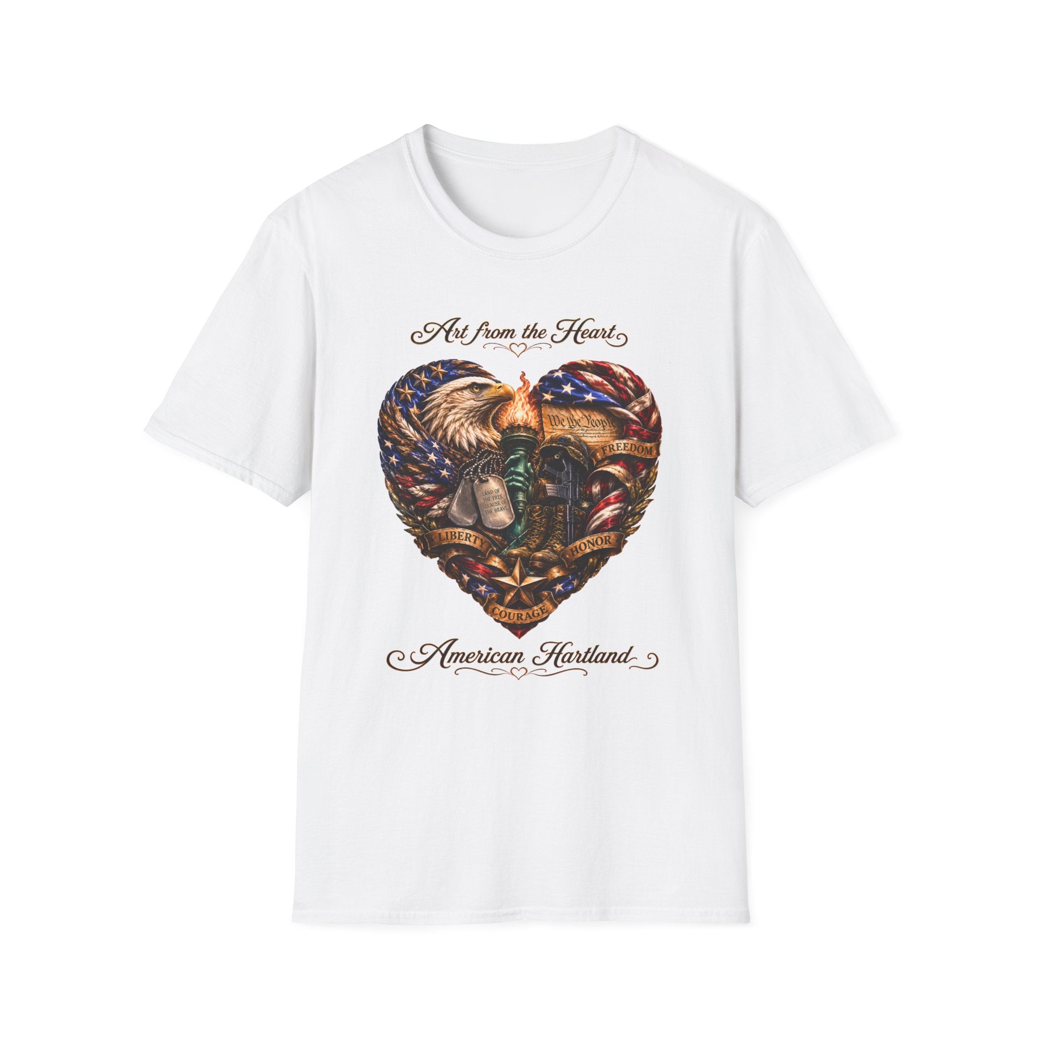 "Art From the Heart" Eagle T-shirt