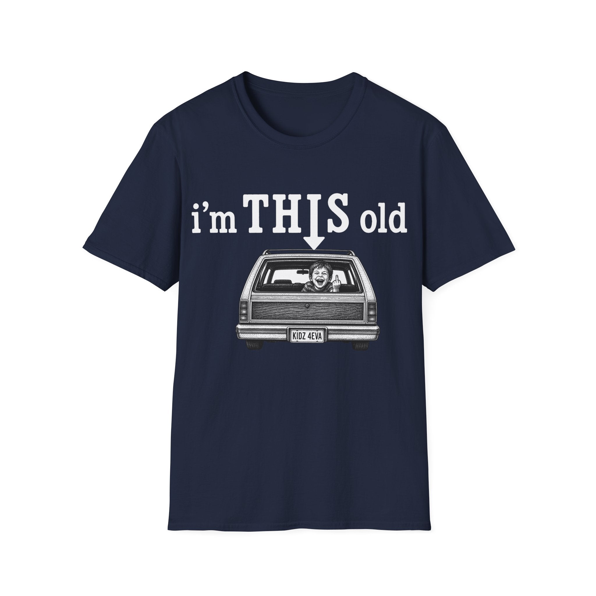 I'm THIS Old wagon T‑Shirt