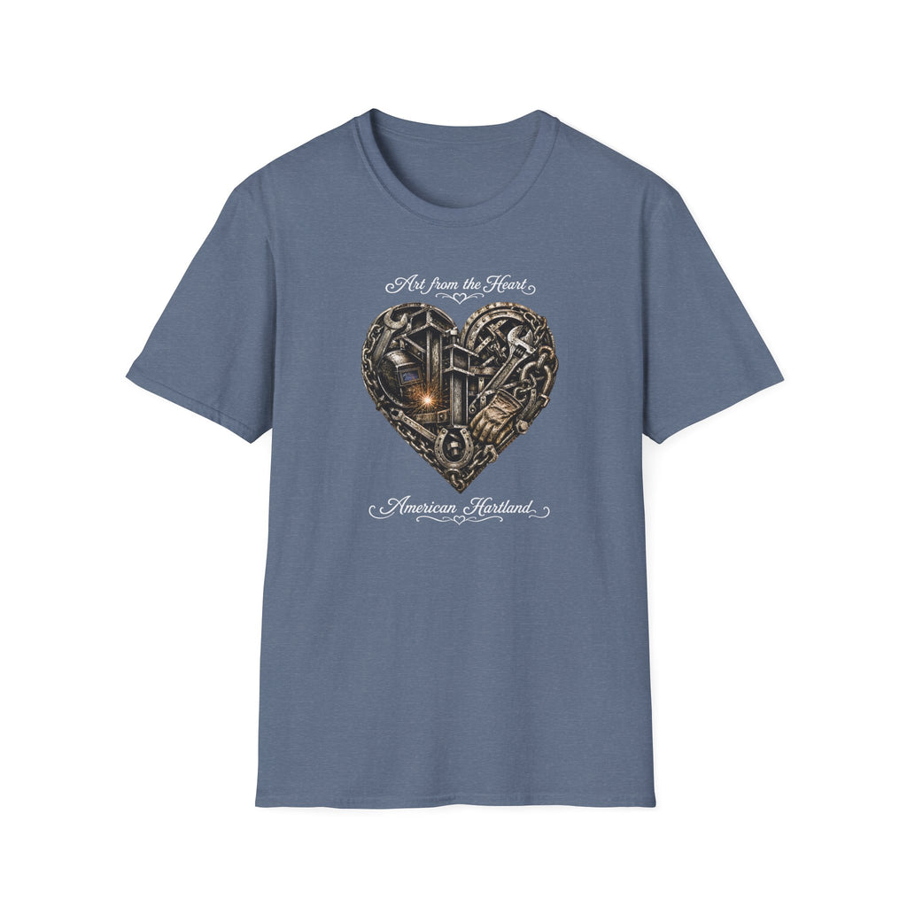 Heart of Metal Graphic Tee — “Art from the Heart”