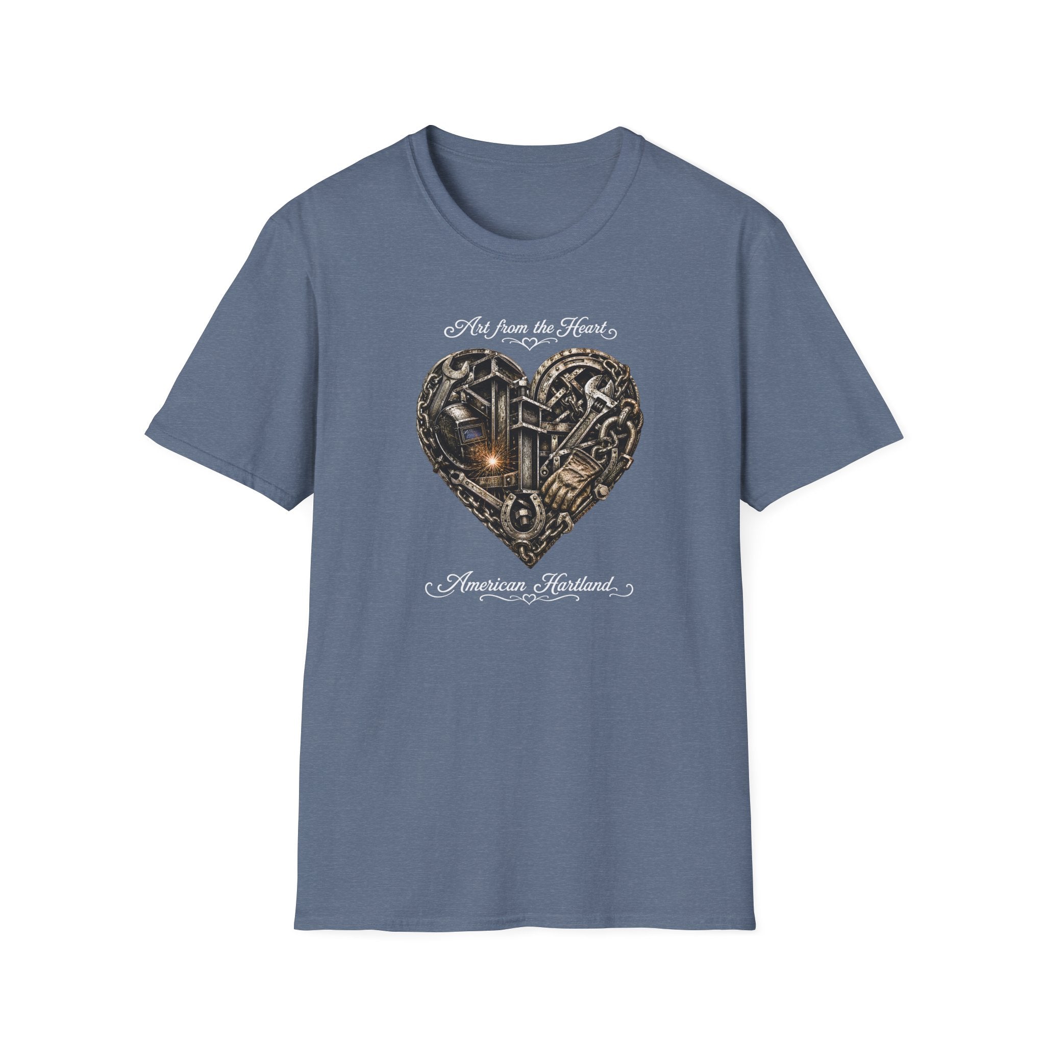 Heart of Metal Graphic Tee — “Art from the Heart”