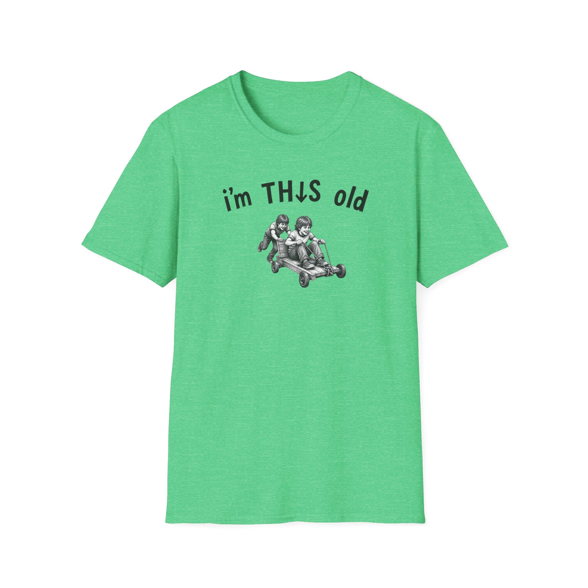 Vintage Kids Go-Kart 'I'm This Old' T-Shirt