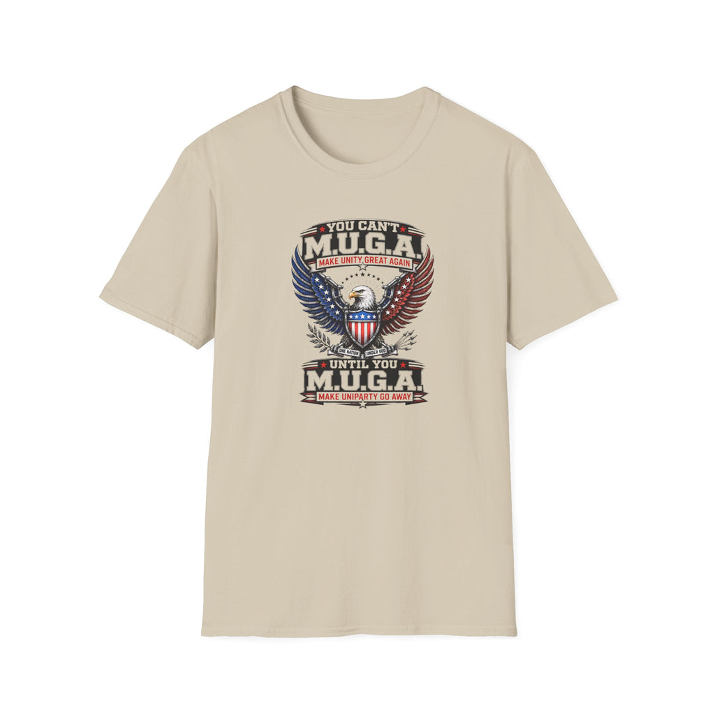 Make Unity Great Again T-Shirt — Patriotic Eagle M.U.G.A. Graphic Tee