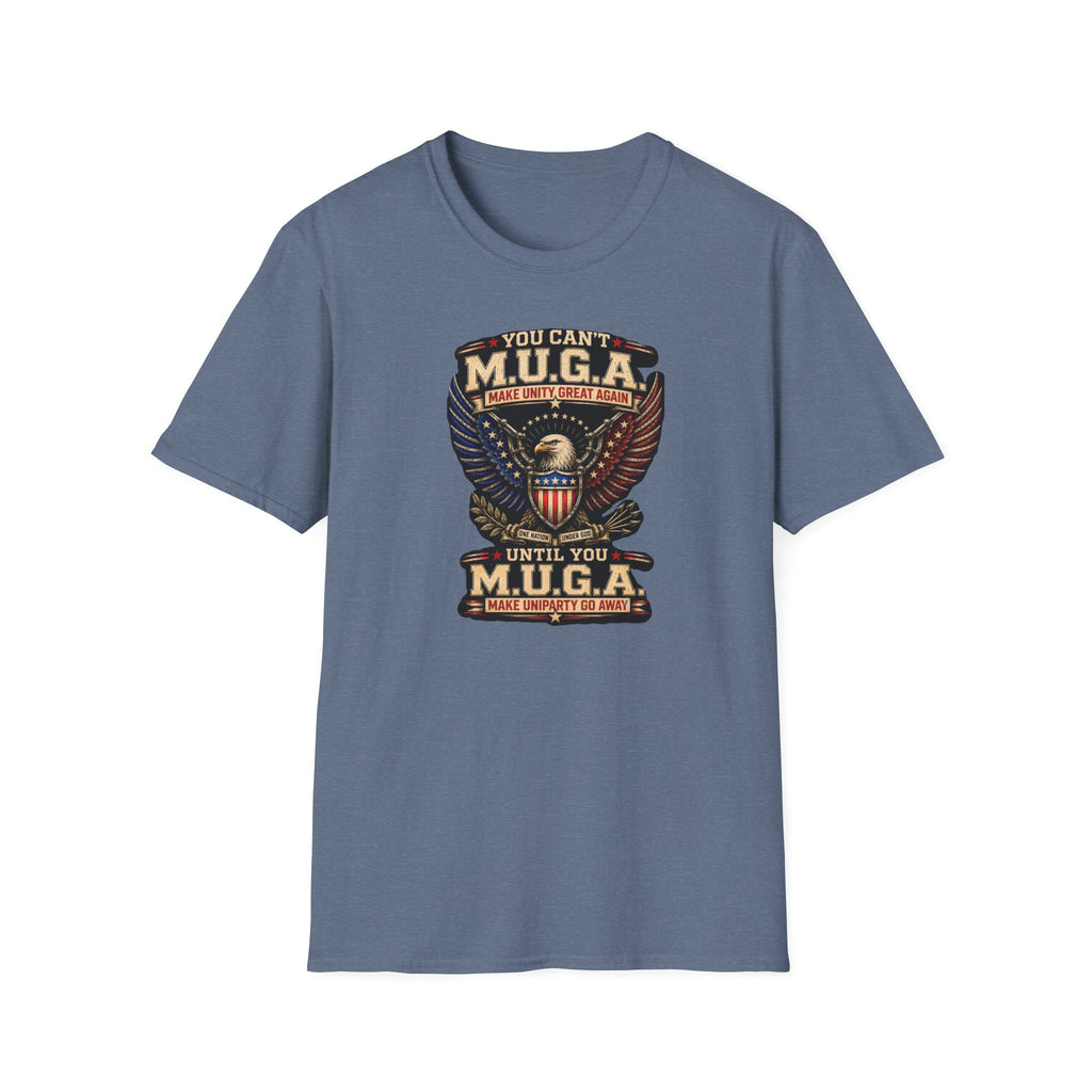 Make Unity Great Again T-Shirt — Patriotic Eagle M.U.G.A. Graphic Tee