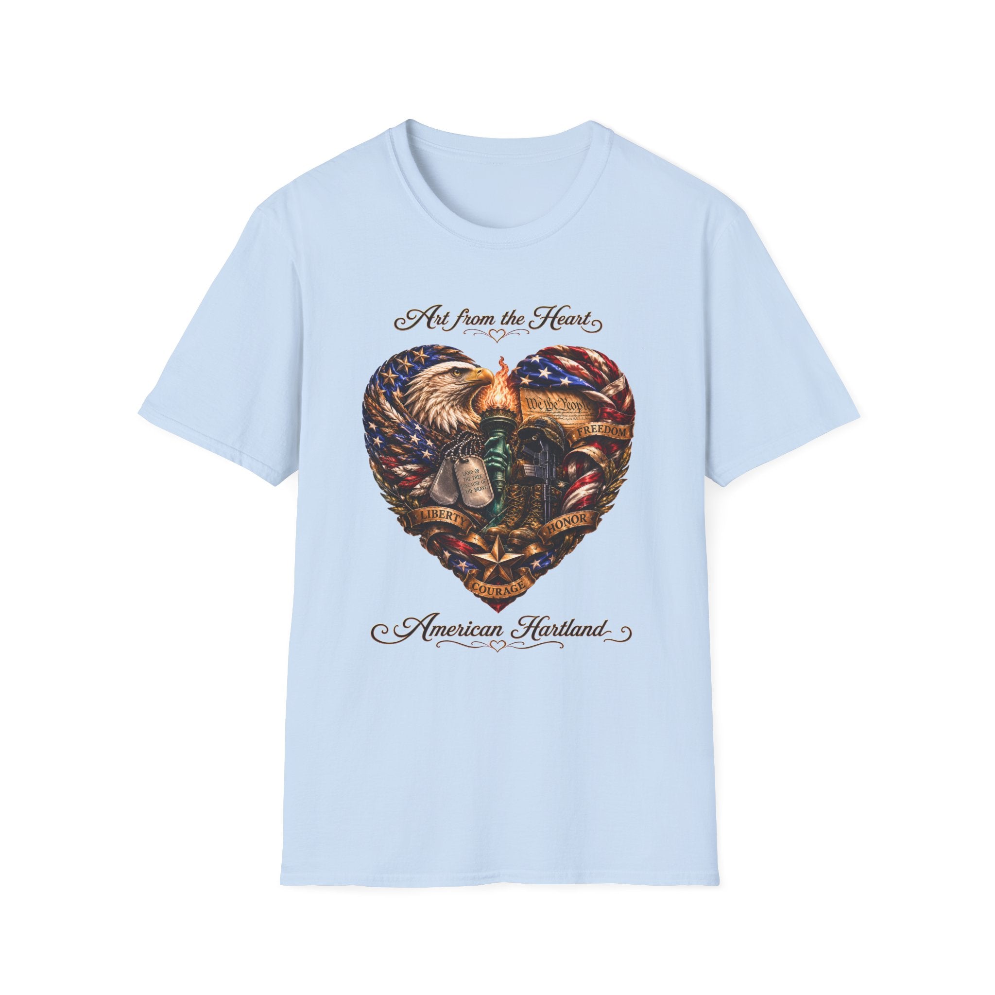 "Art From the Heart" Eagle T-shirt