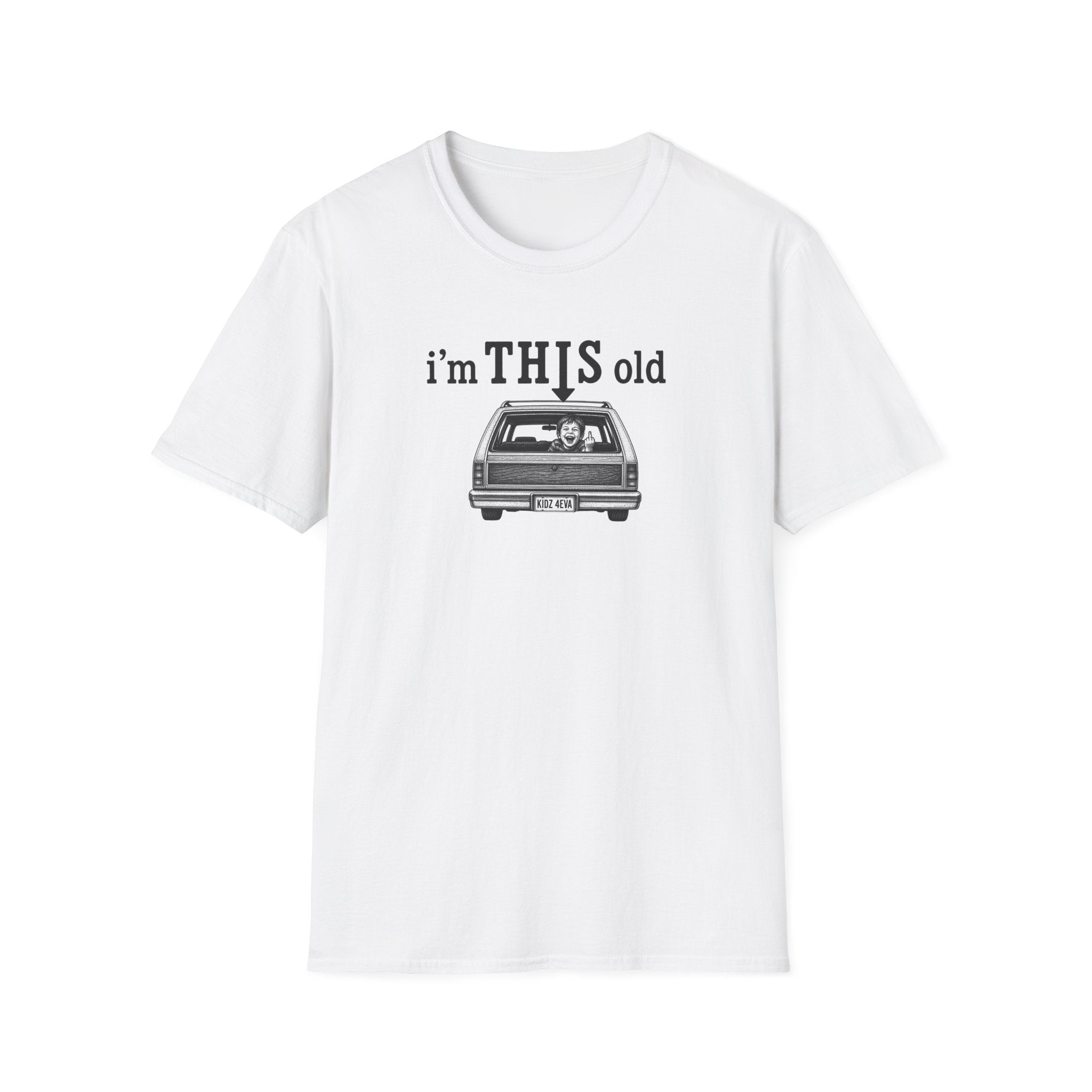 Retro Station Wagon 'I'm THIS Old' Vintage T‑Shirt