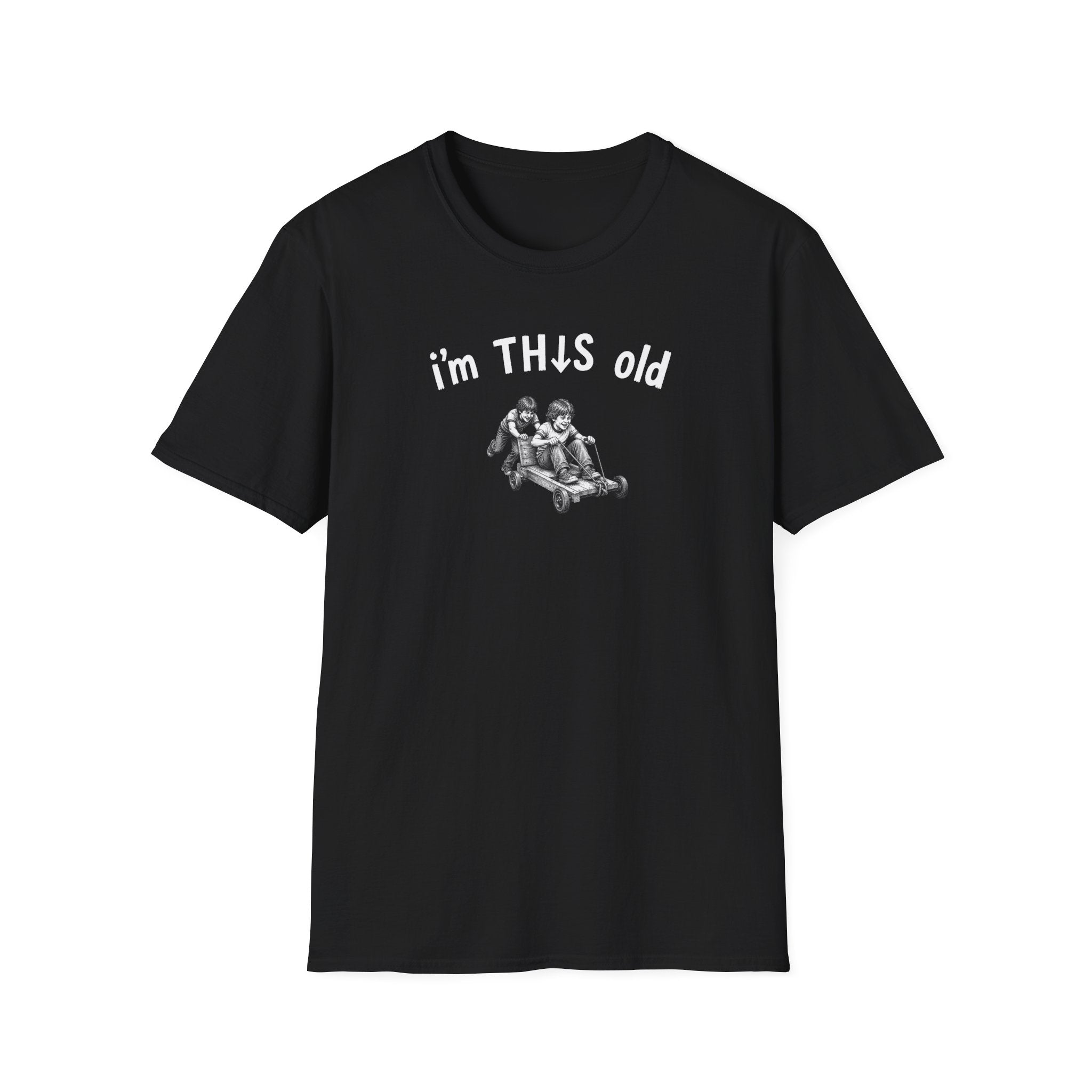 Vintage Kids Go-Kart 'I'm This Old' T-Shirt