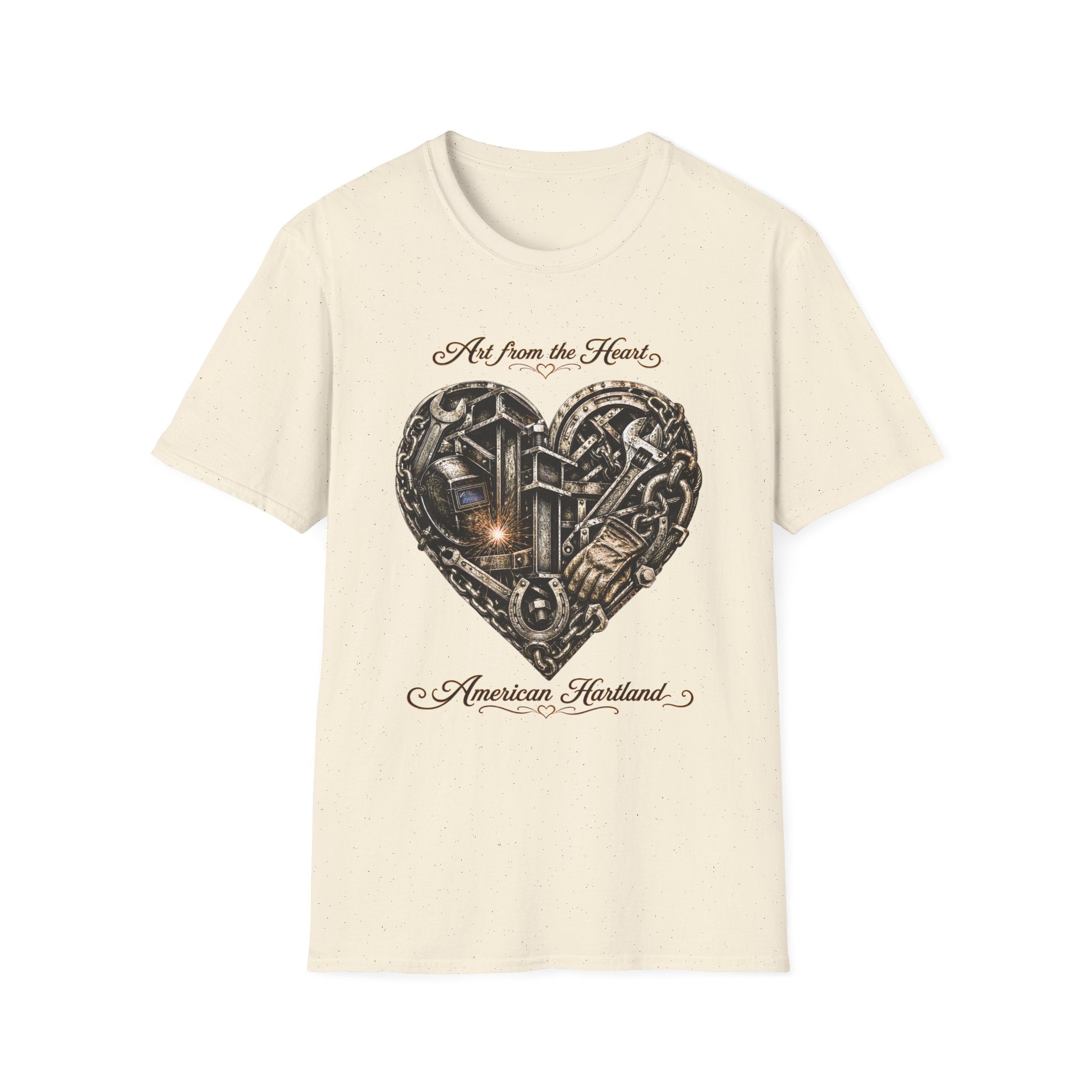 “Art from the Heart” Metal T-shirt