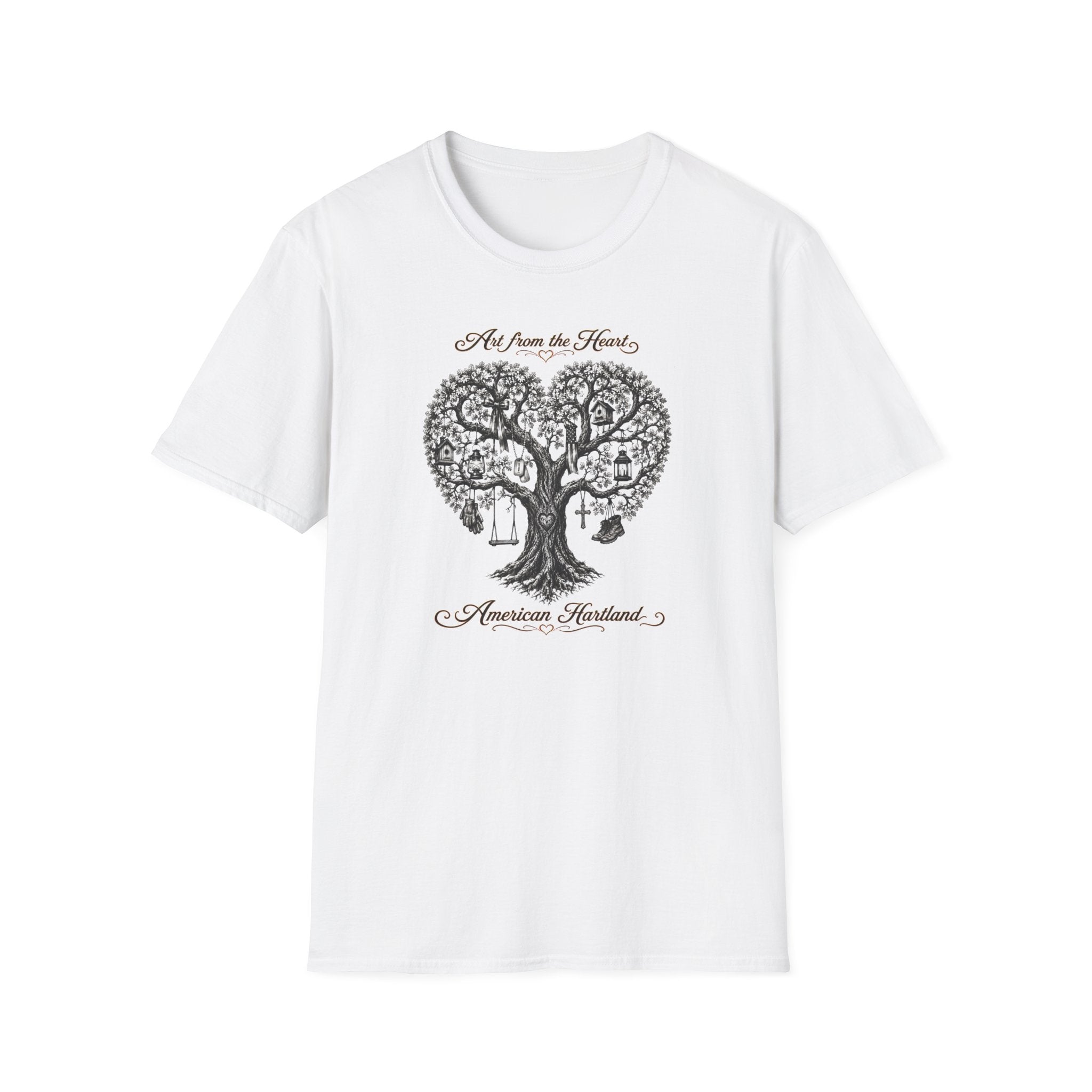 T-Shirt — 'Art From the Heart' Tree of Life Graphic