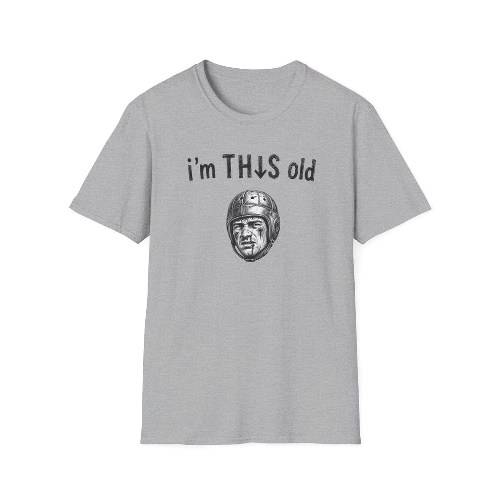 Vintage Football "I'm This Old" T-Shirt