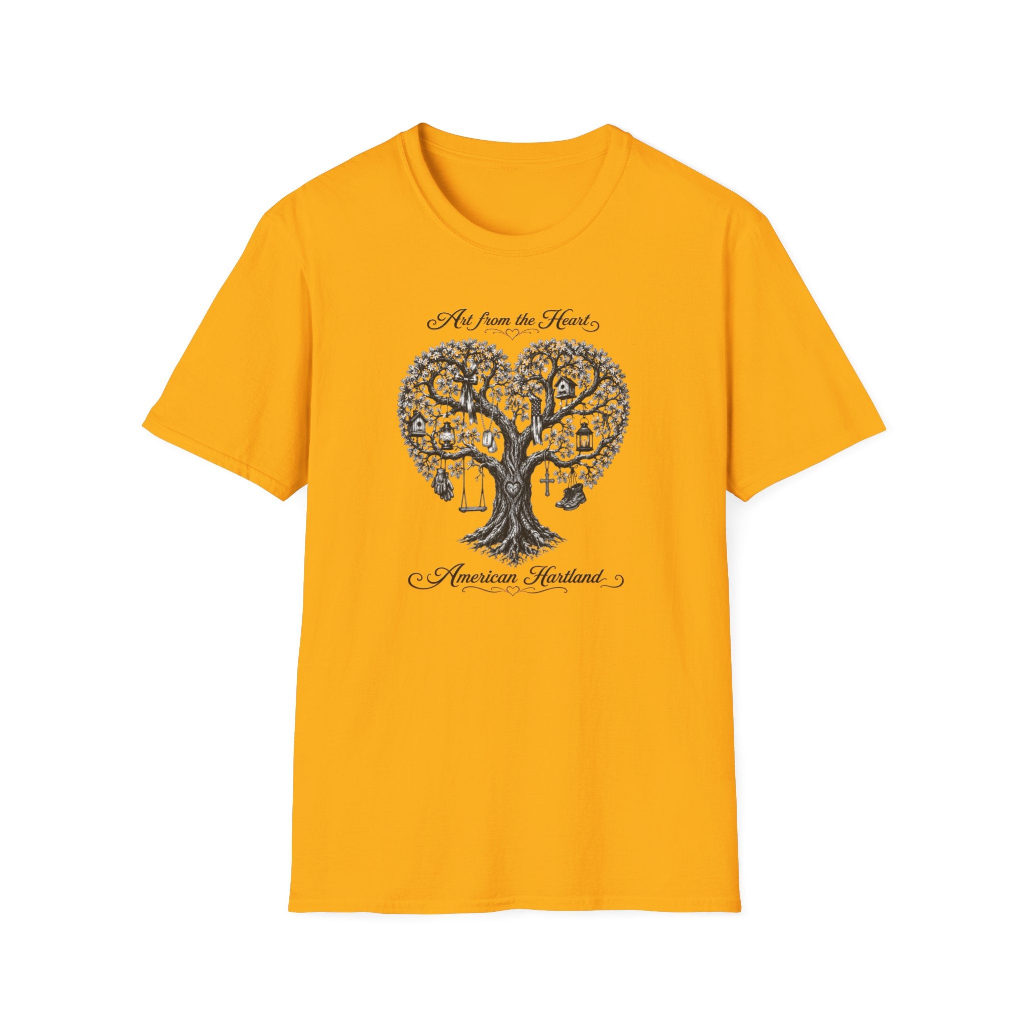 T-Shirt — 'Art From the Heart' Tree of Life Graphic