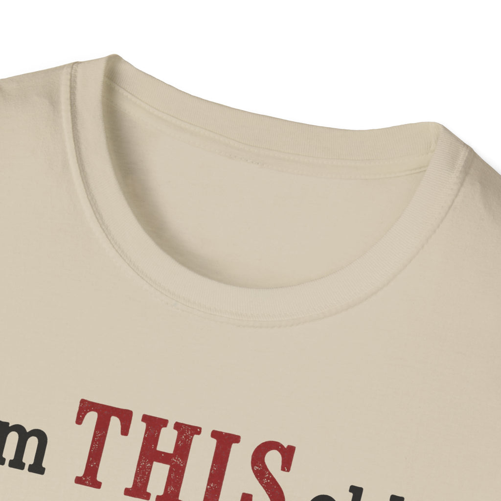 Funny T-Shirt — “I’m This Old Dial 411” Vintage Humor Tee