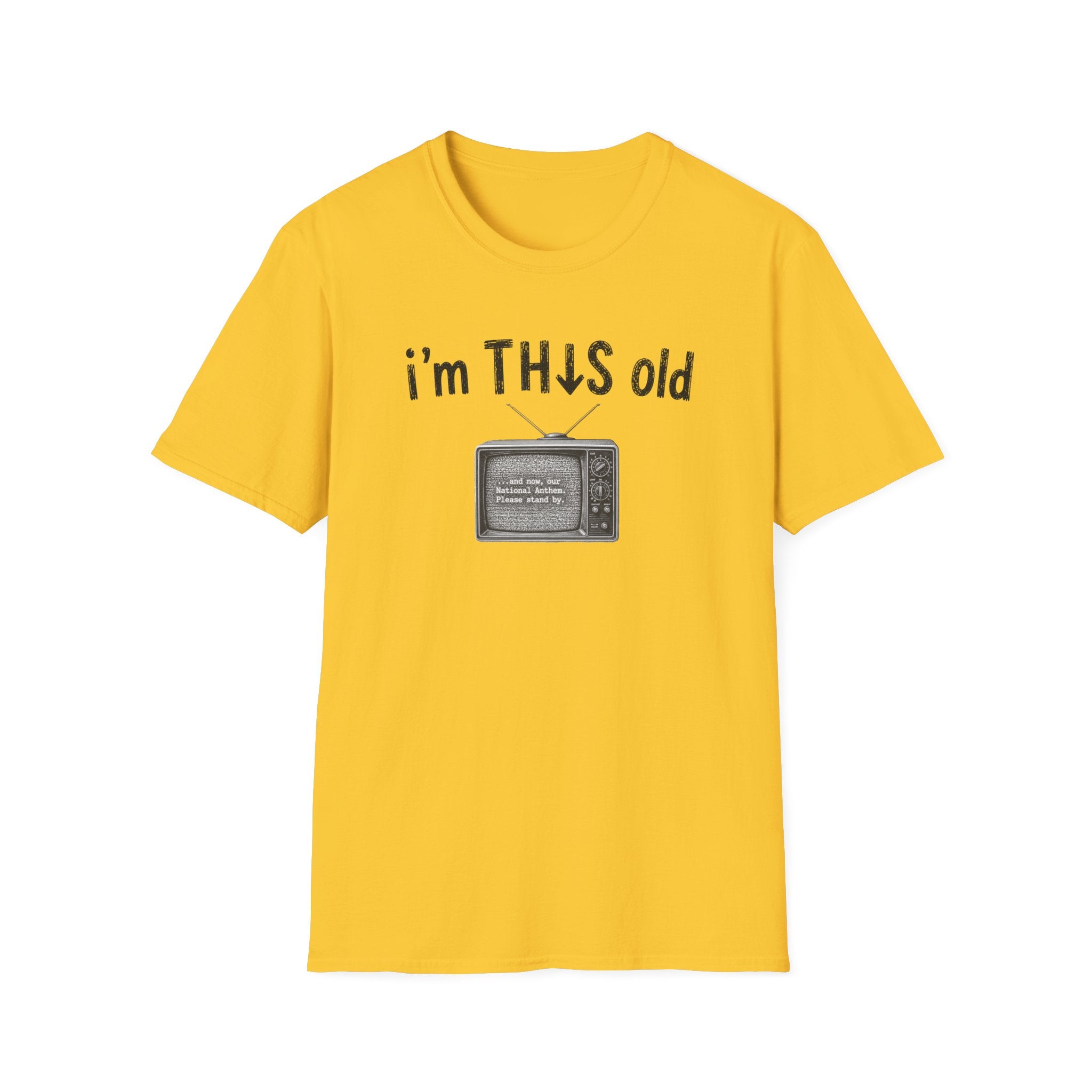 Vintage TV "I'm This Old" T-Shirt