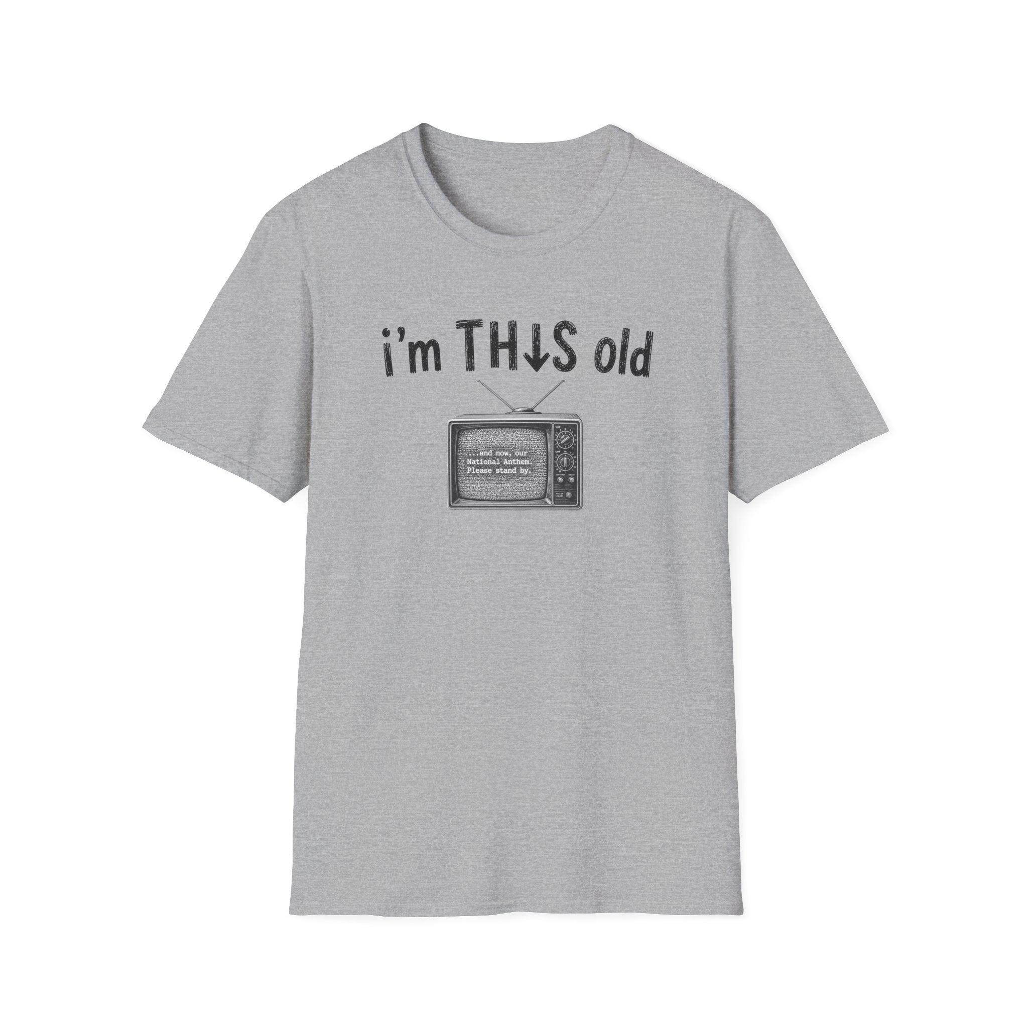Vintage TV "I'm This Old" T-Shirt