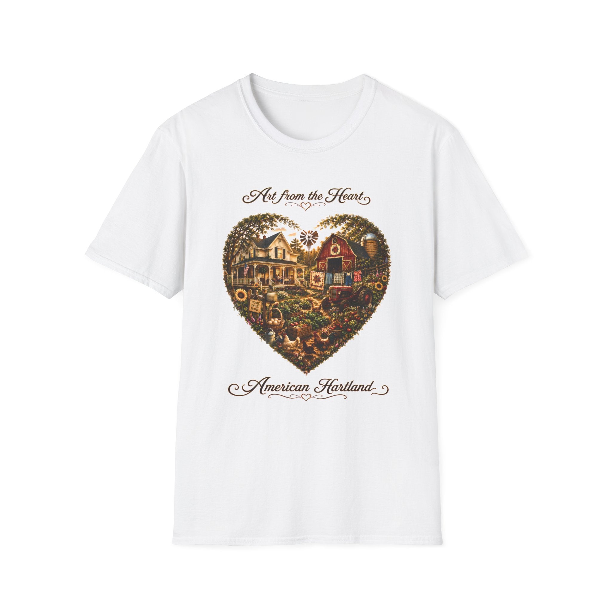 "Art from the Heart" Barn T-shirt