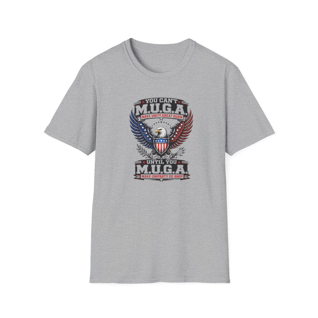Make Unity Great Again T-Shirt — Patriotic Eagle M.U.G.A. Graphic Tee