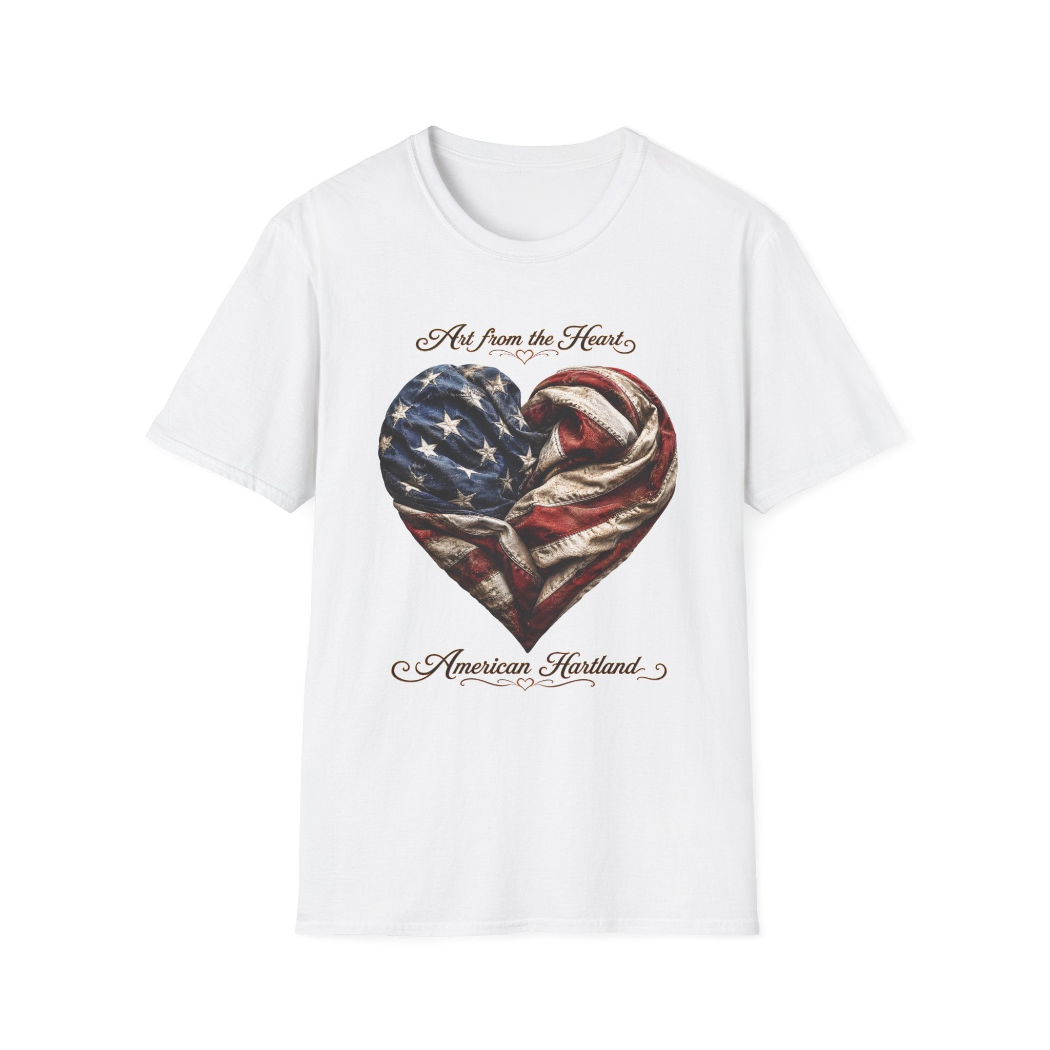 “Art From the Heart” Flag T-shirt
