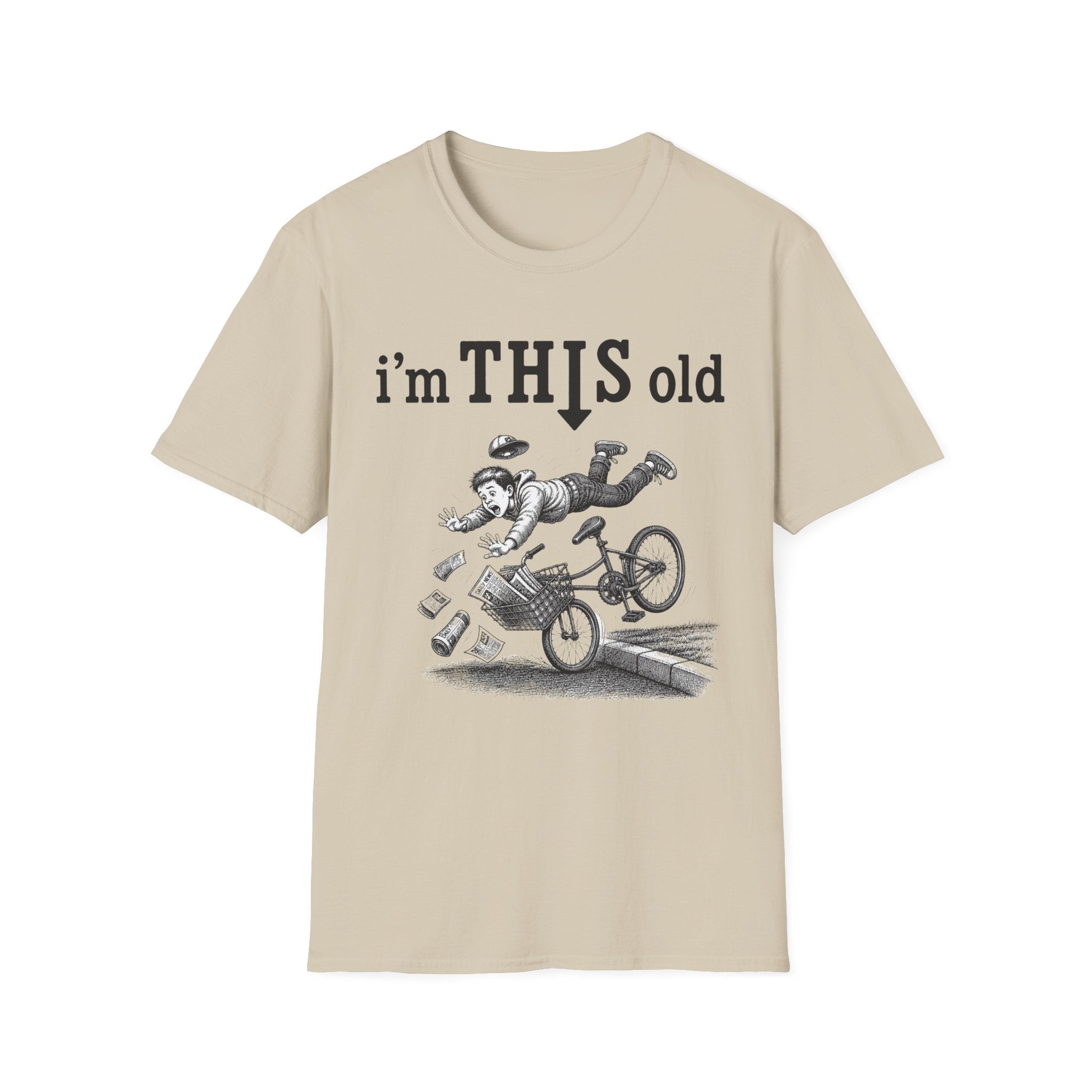 I'm THIS Old paper route T-Shirt