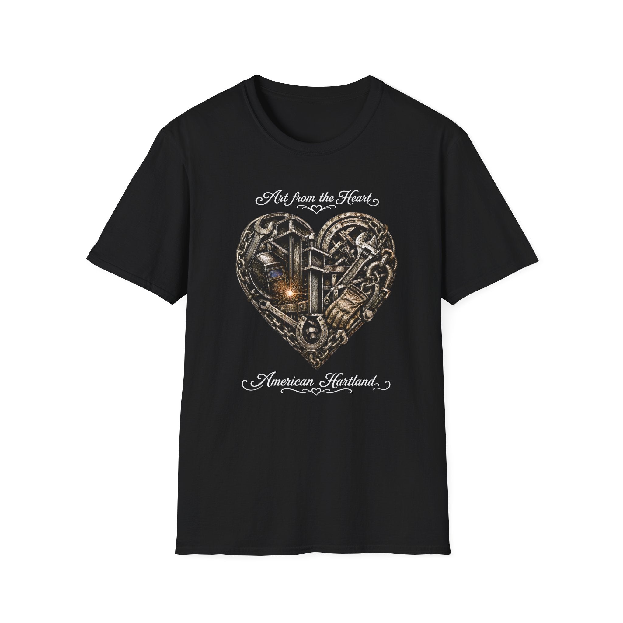 “Art from the Heart” Metal T-shirt