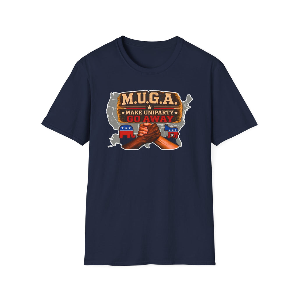 T-Shirt — M.U.G.A. "Make Uniparty Go Away" Political Unity Graphic Tee
