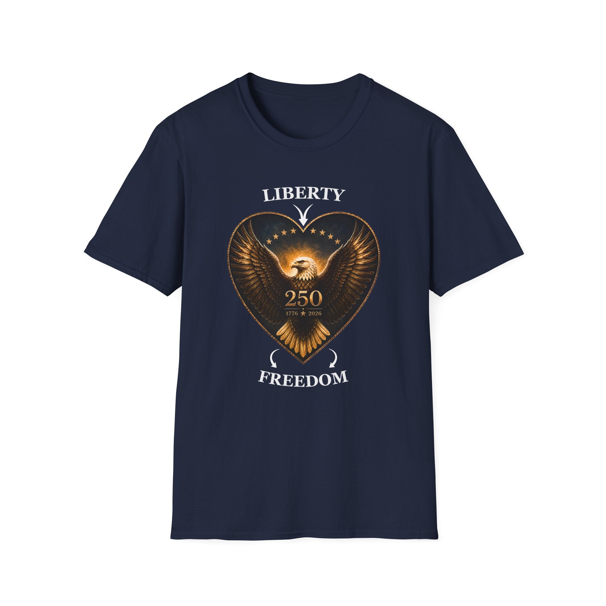 Liberty Heart Eagle T-Shirt