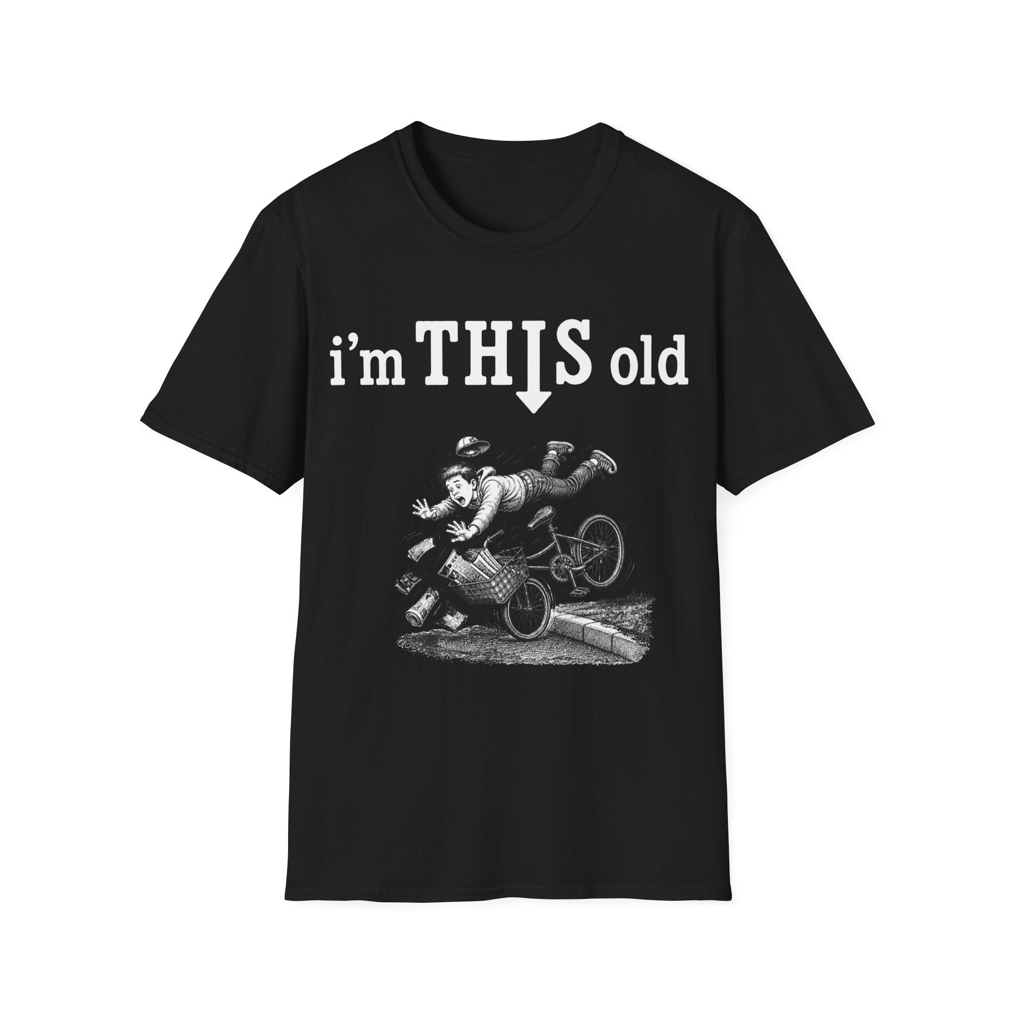 I'm THIS Old paper route T-Shirt