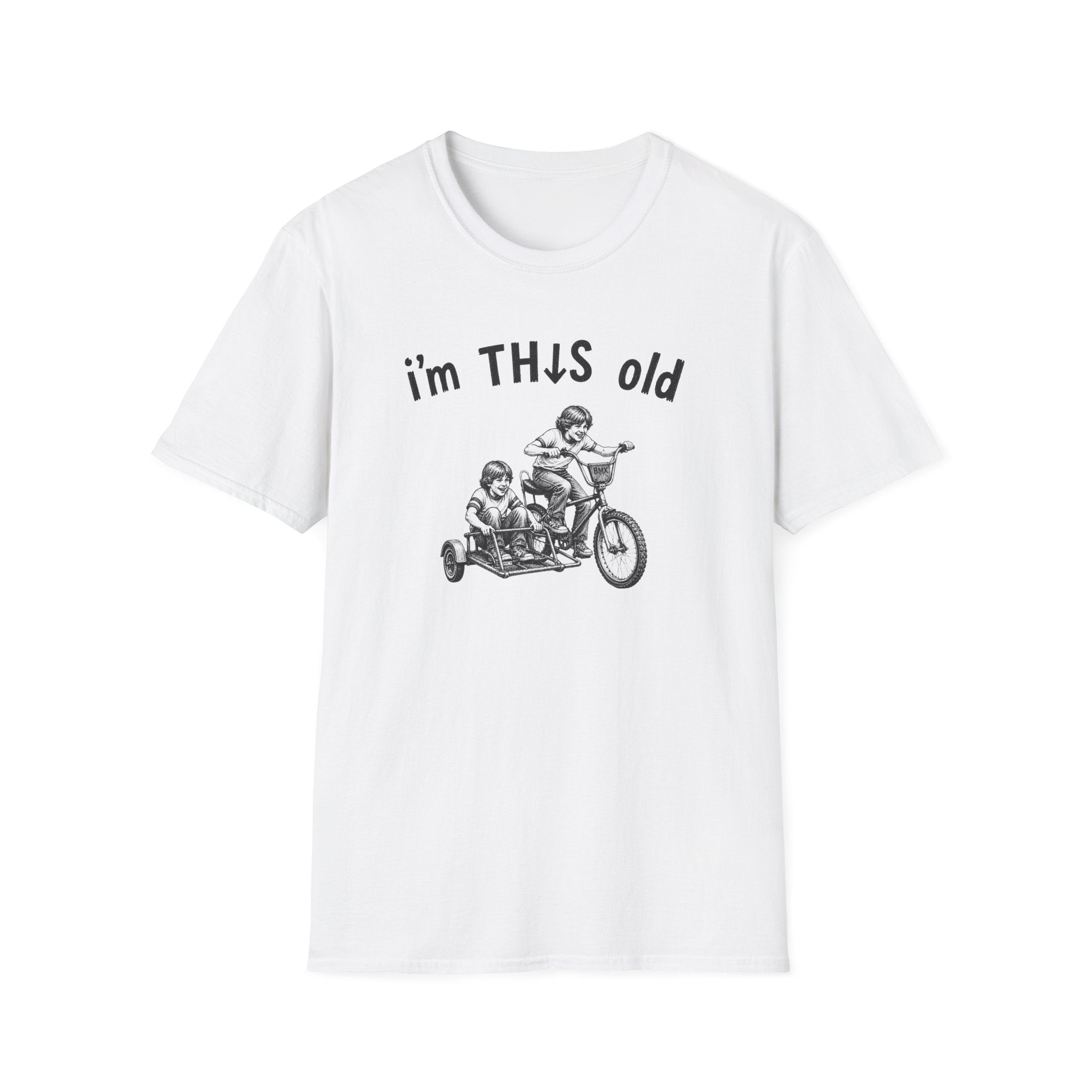 I'm THIS Old T‑Shirt — Vintage Kids Bicycle Tee