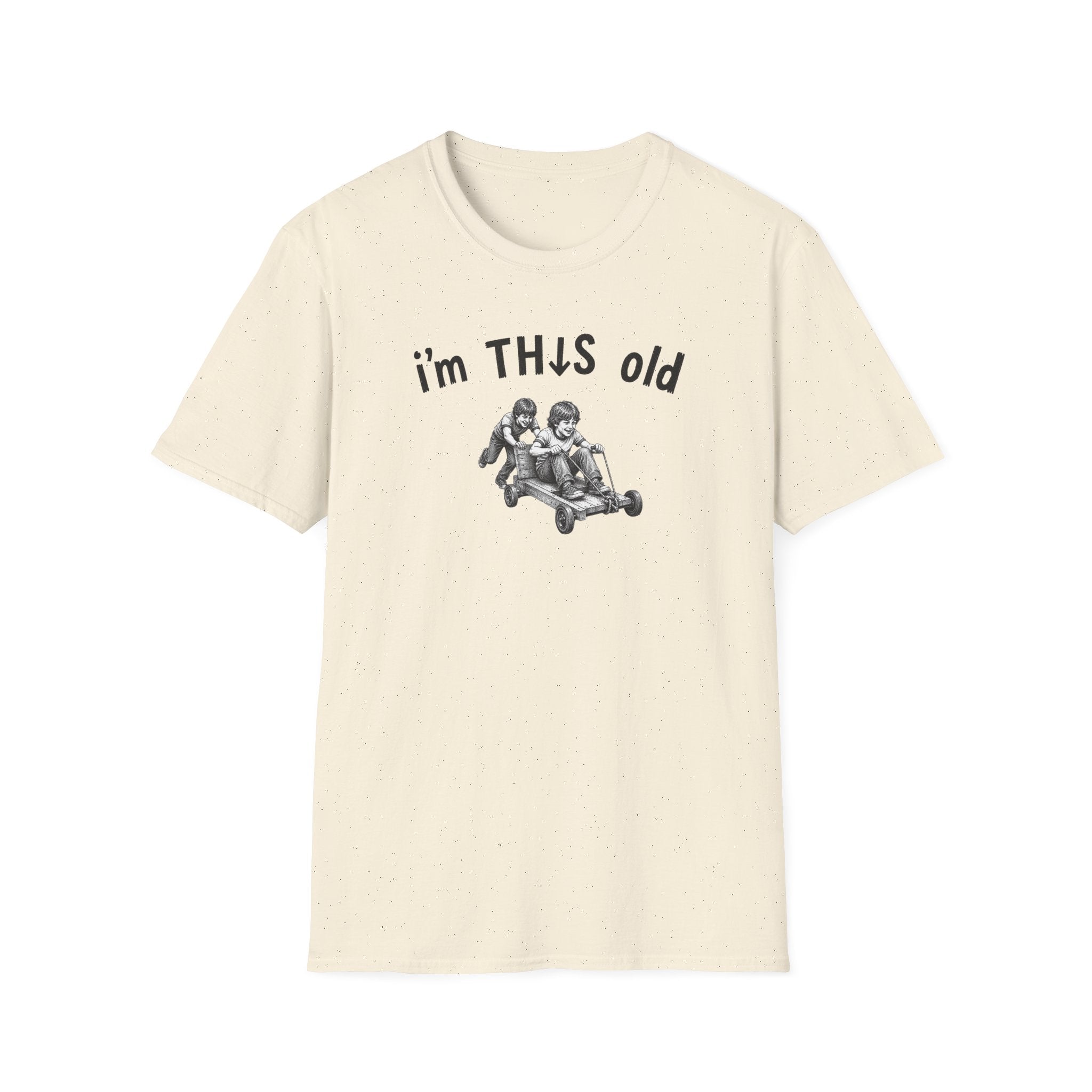 Vintage Kids Go-Kart 'I'm This Old' T-Shirt
