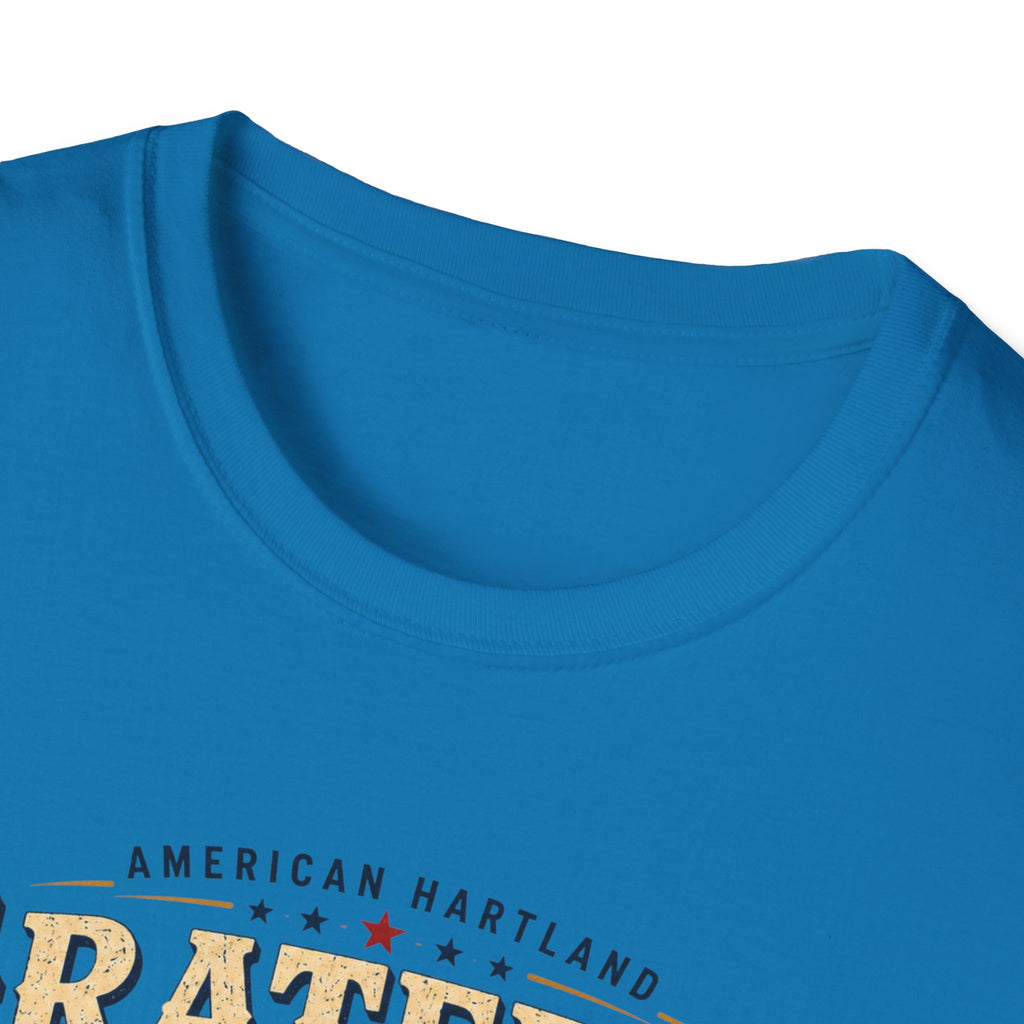Grateful Hearts T-Shirt — American Heartland Cabin & Campfire Graphic