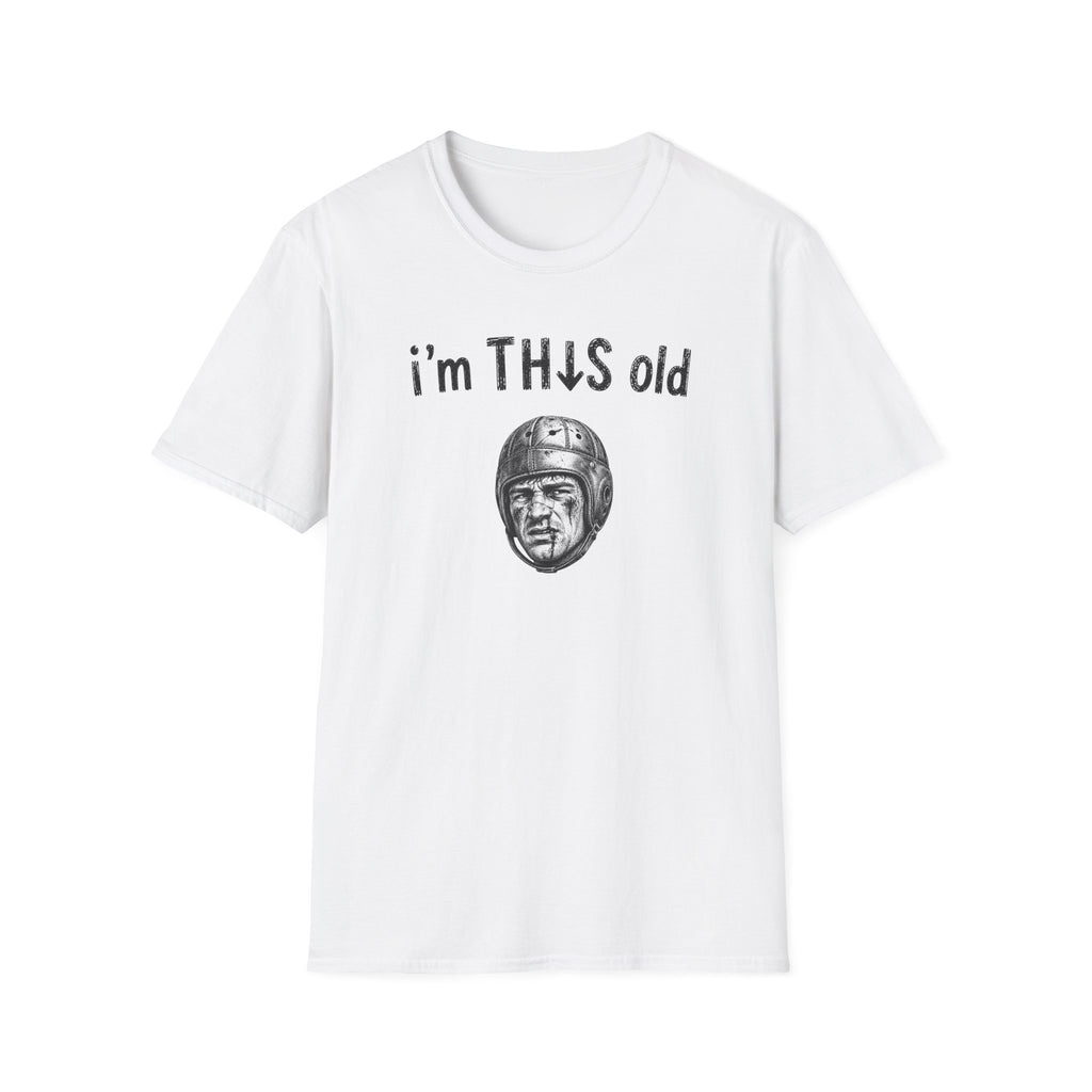 Vintage Football "I'm This Old" T-Shirt
