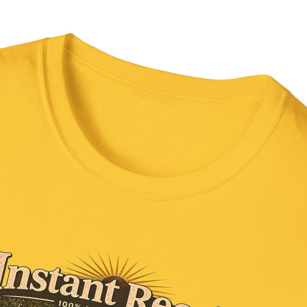 Instant Recall Vintage Barn T-Shirt — 'Just Add Heart' Nostalgic Farm Tee