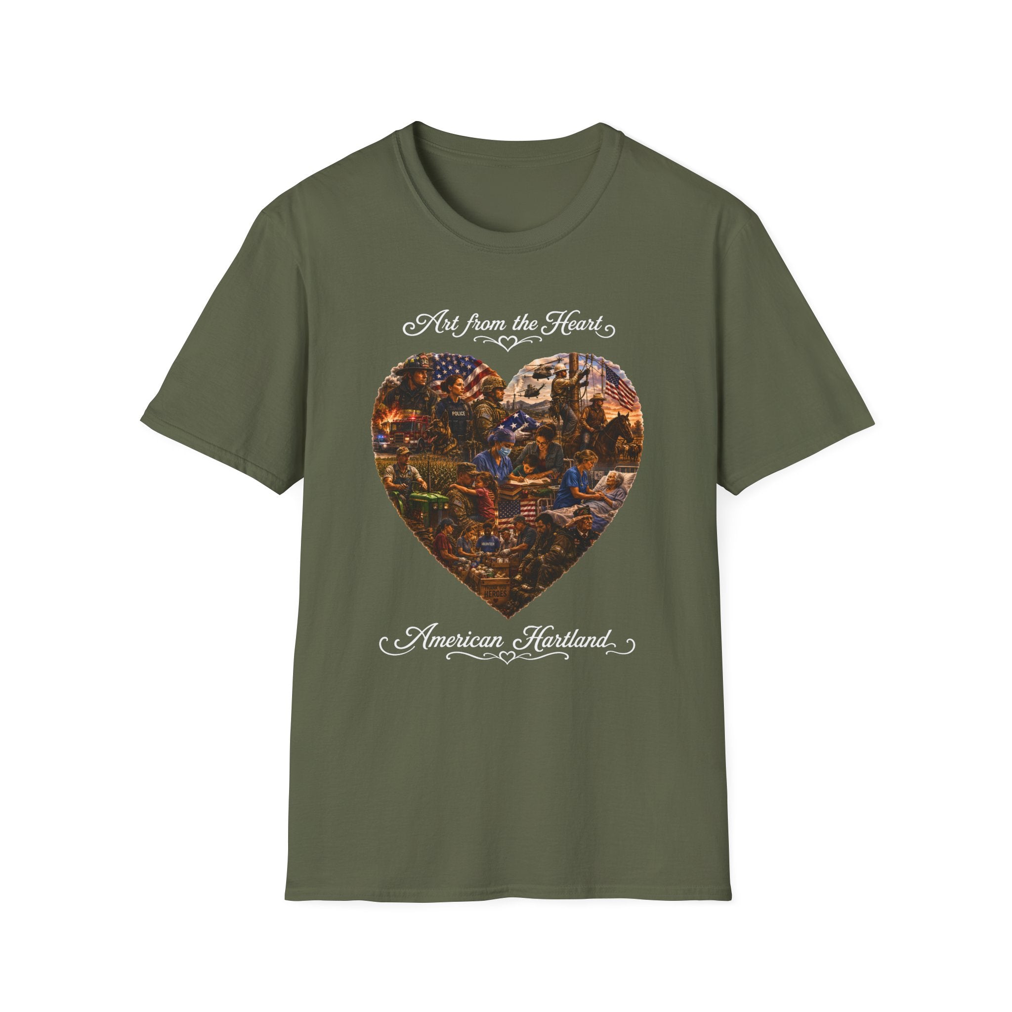 "Art from the Heart" Care T-shirt
