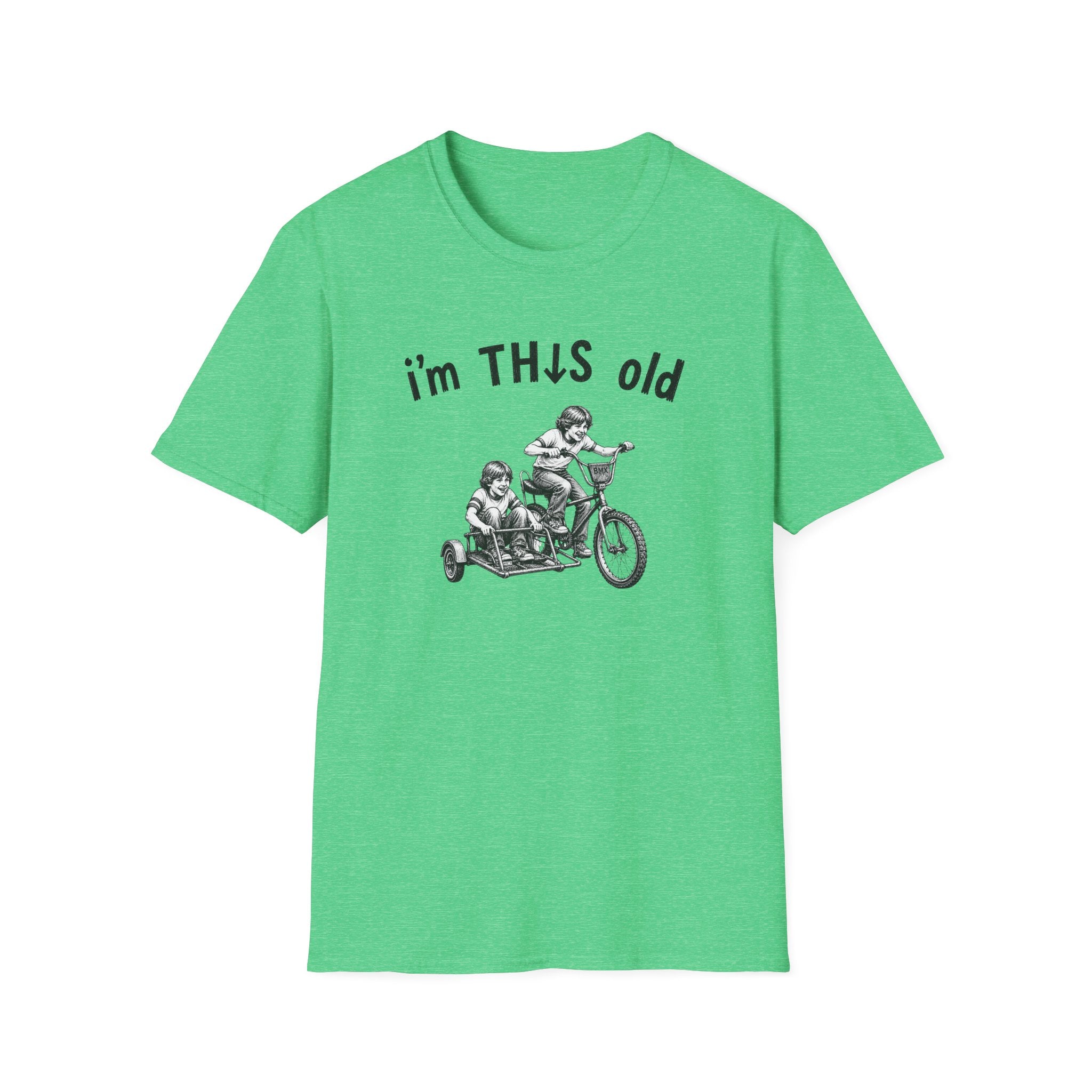 I'm THIS Old T‑Shirt — Vintage Kids Bicycle Tee