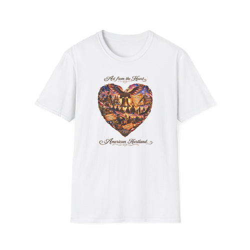 "Art from the Heart" Bell T-shirt