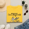 Retro 'I'm THIS Old' T-Shirt — Funny Vintage Bicycle Crash Tee