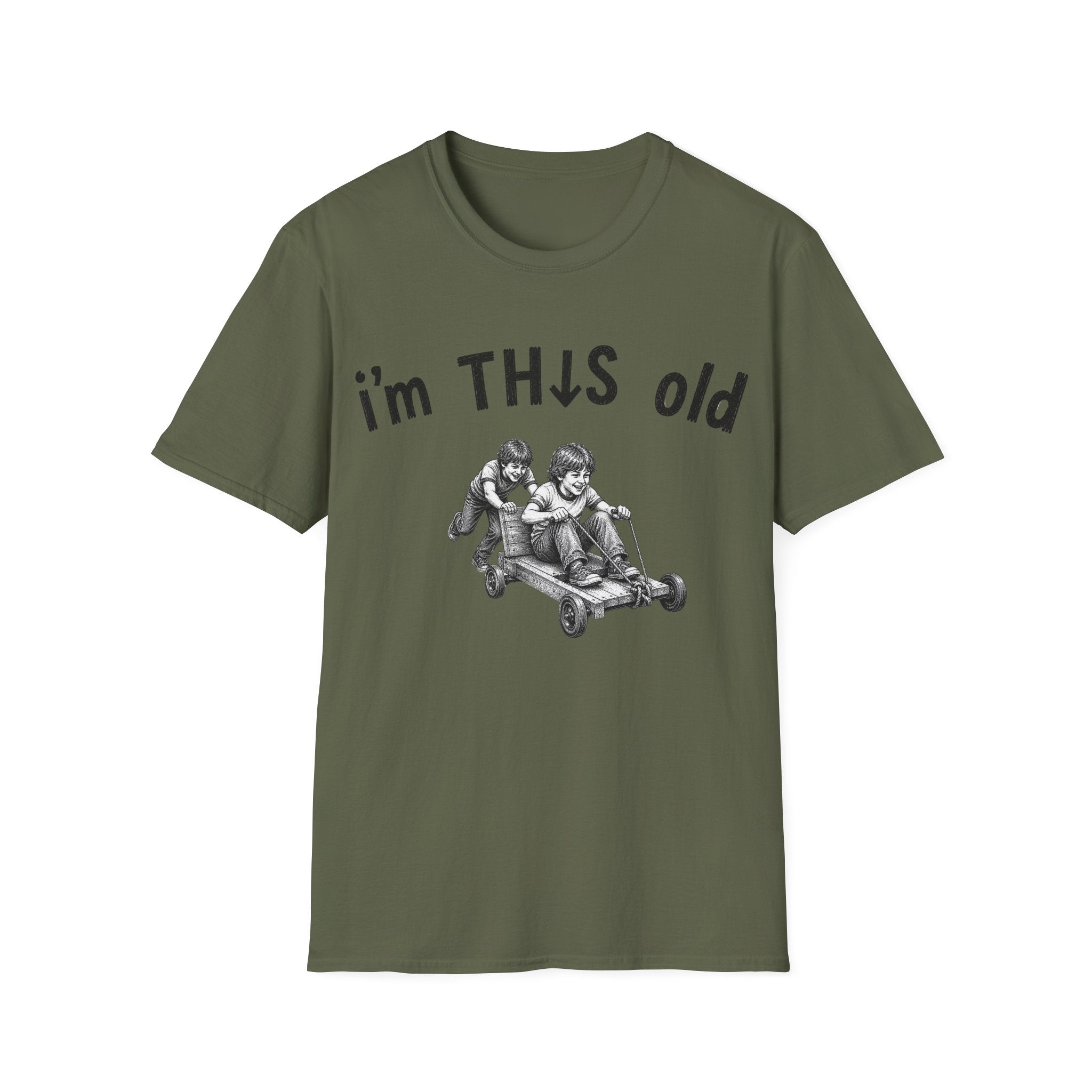 'I'm This Old' gocart T-Shirt
