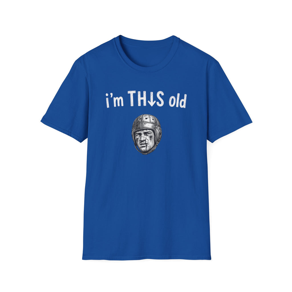 Vintage Football "I'm This Old" T-Shirt