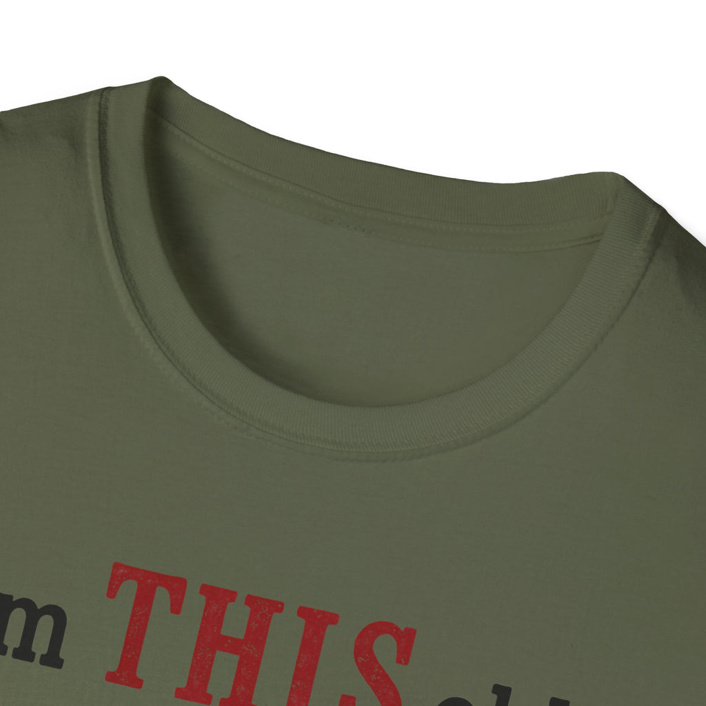 Funny T-Shirt — “I’m This Old Dial 411” Vintage Humor Tee