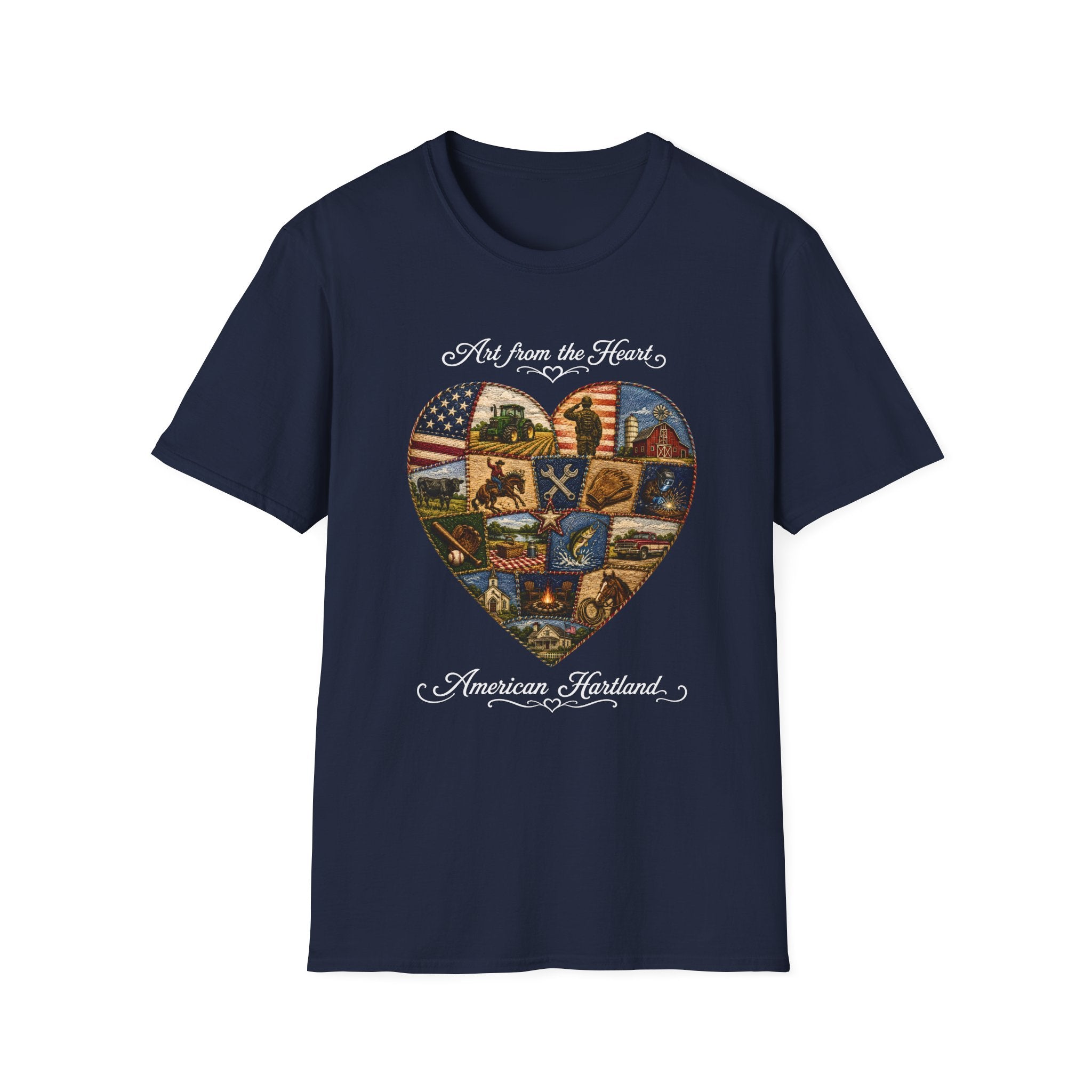 "Art from the Heart" Quilt T-shirt