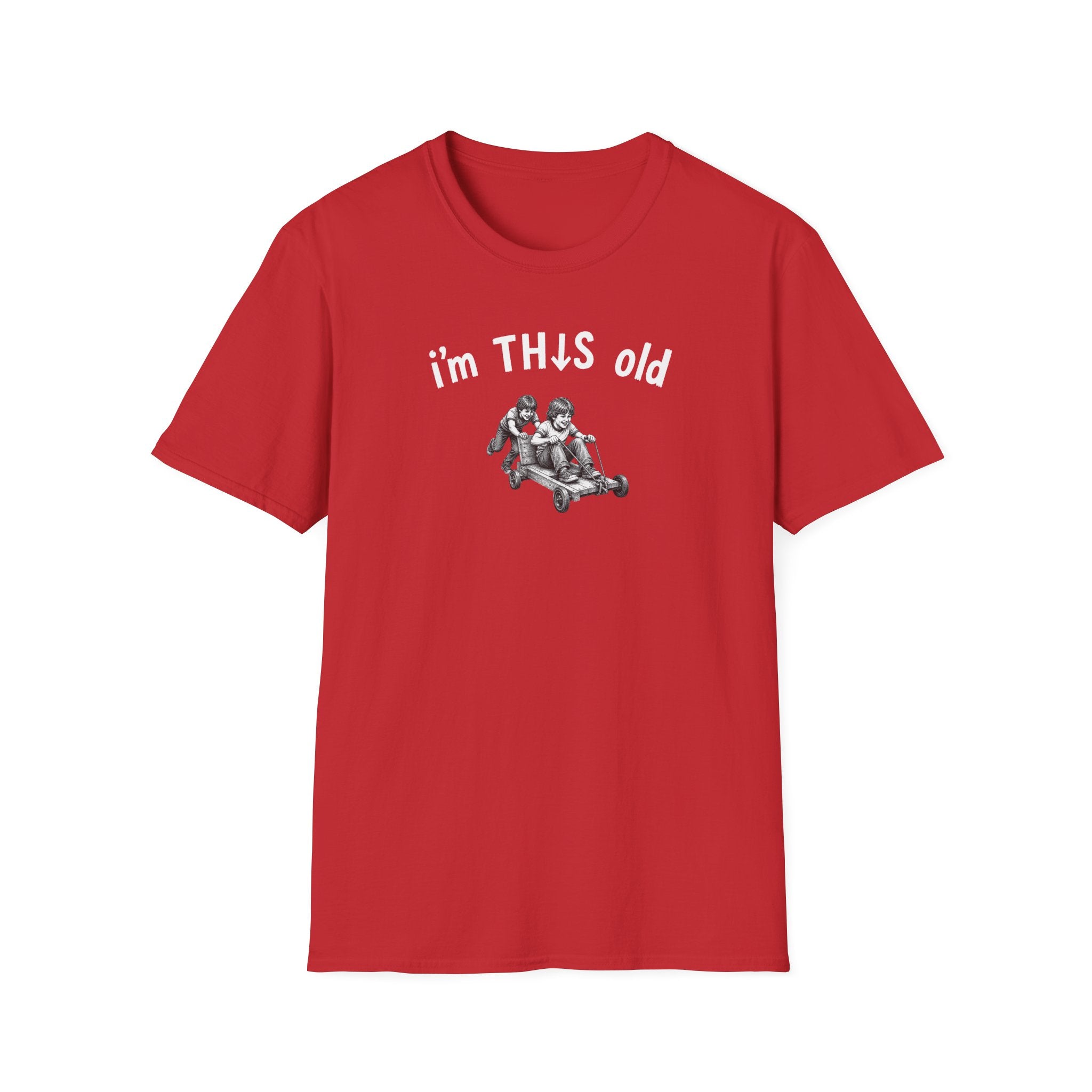 Vintage Kids Go-Kart 'I'm This Old' T-Shirt