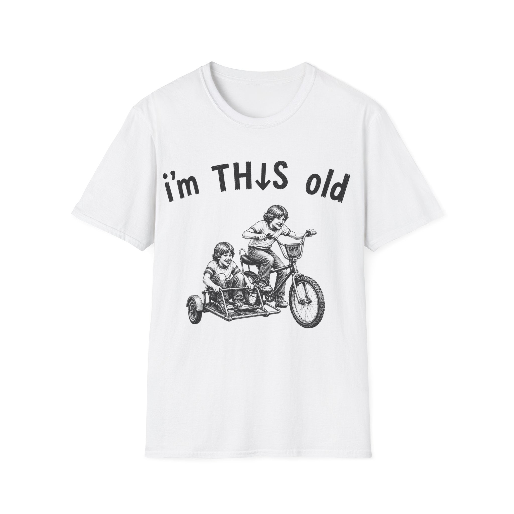 I'm THIS Old sidehack T‑Shirt