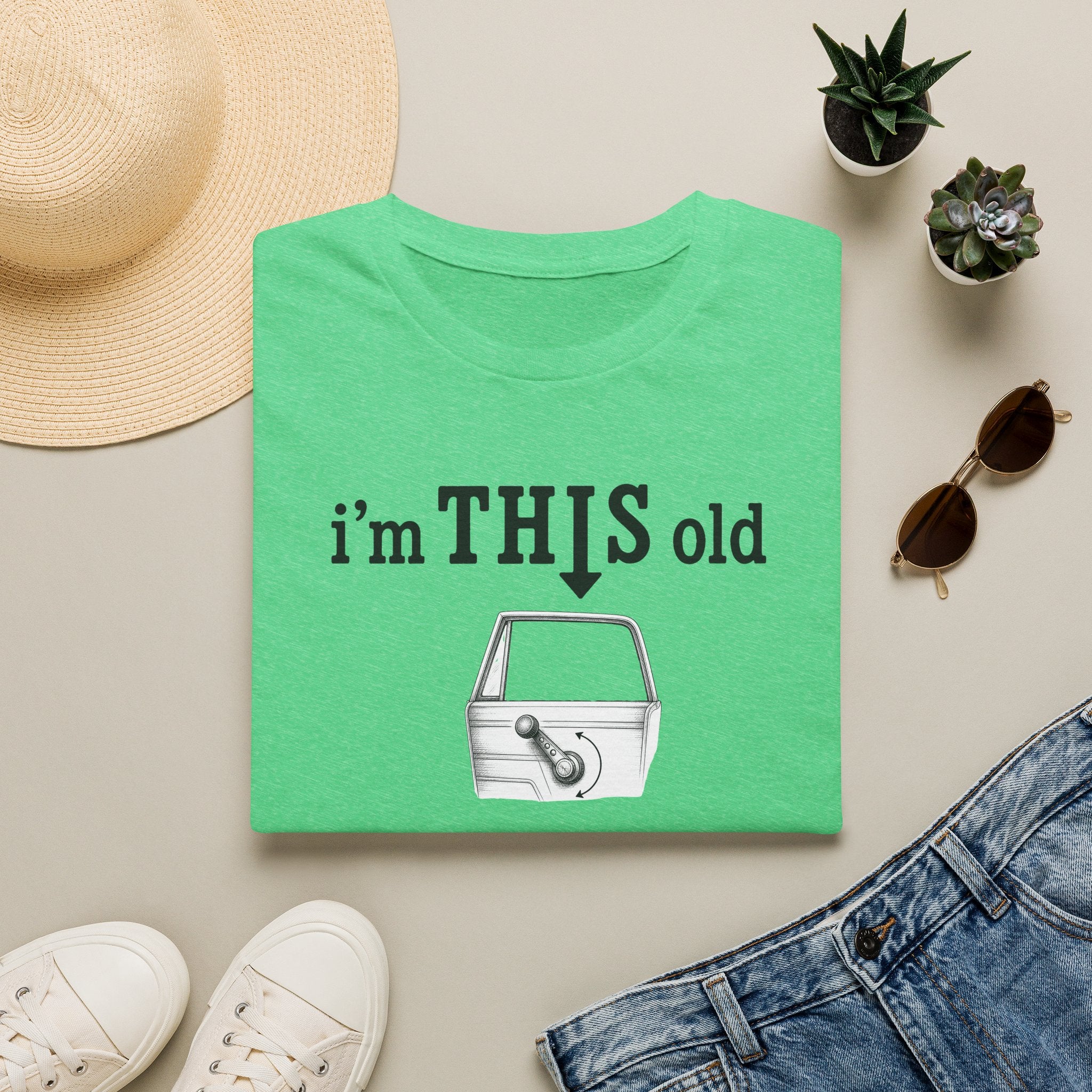 Vintage Tee – “I’m THIS Old” Shirt