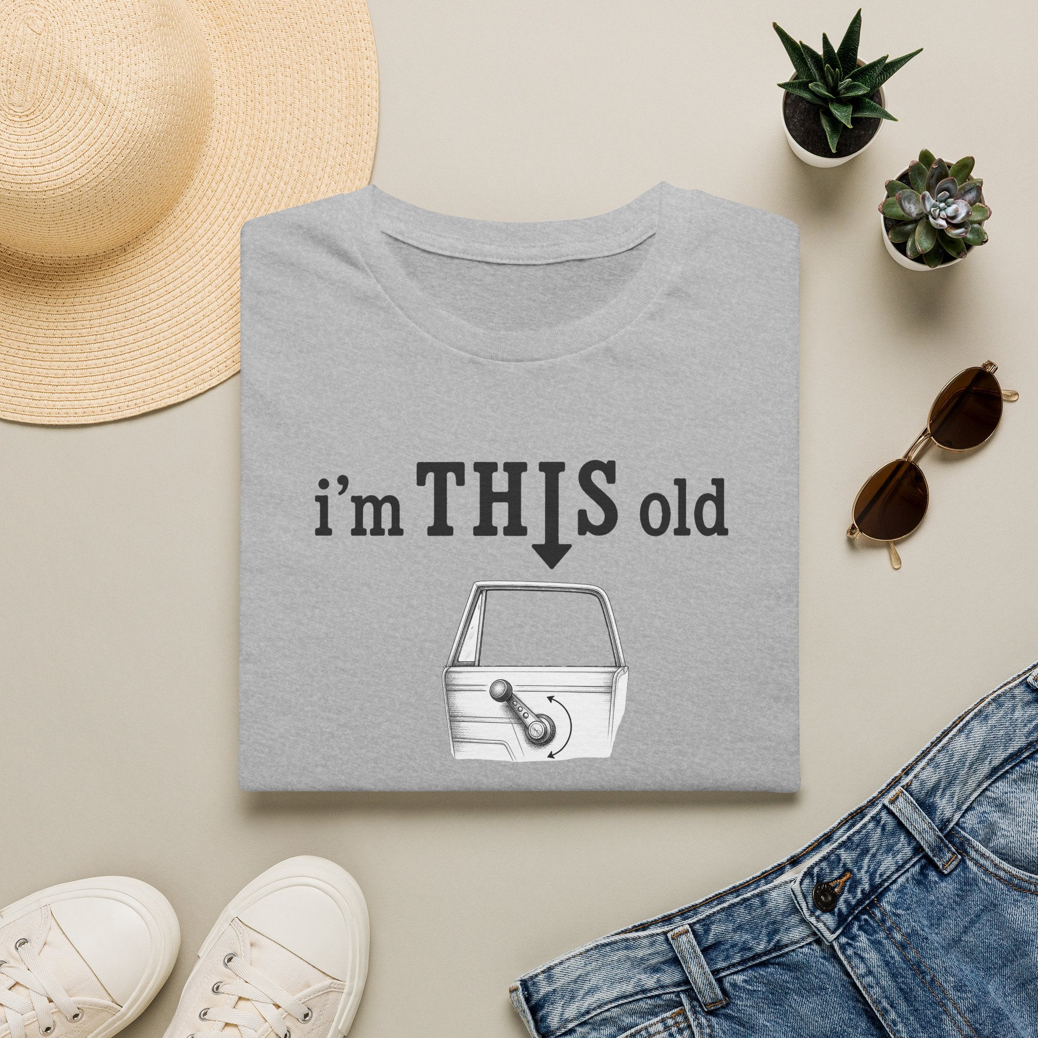 Vintage Tee – “I’m THIS Old” Shirt
